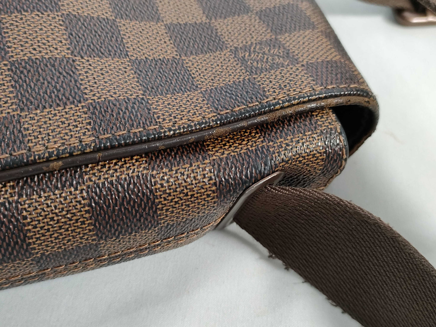 LOUIS VUITTON RFID Unverified CA3181 Damier Brooklyn PM Shoulder Bag
