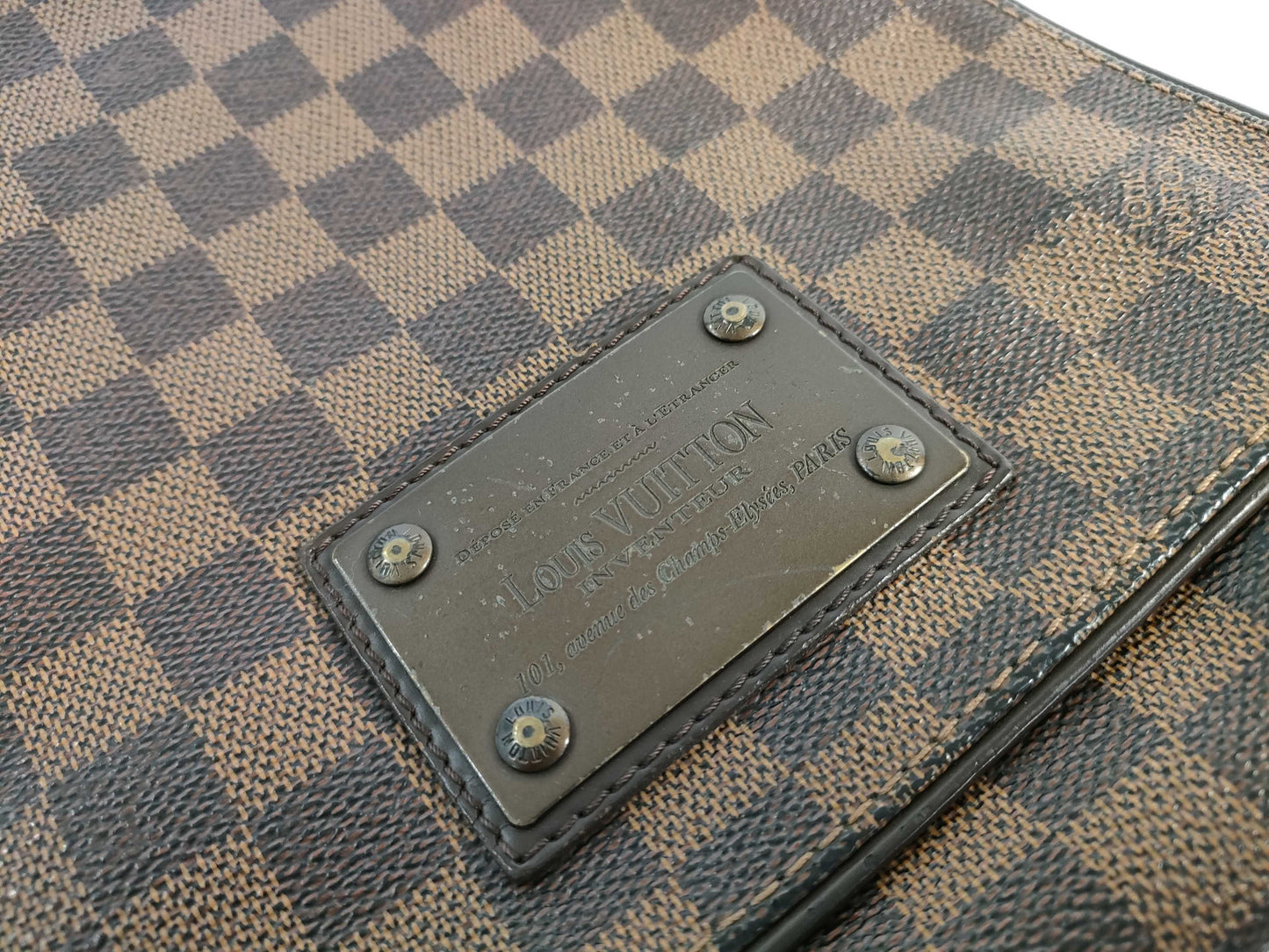 LOUIS VUITTON RFID Unverified CA3181 Damier Brooklyn PM Shoulder Bag