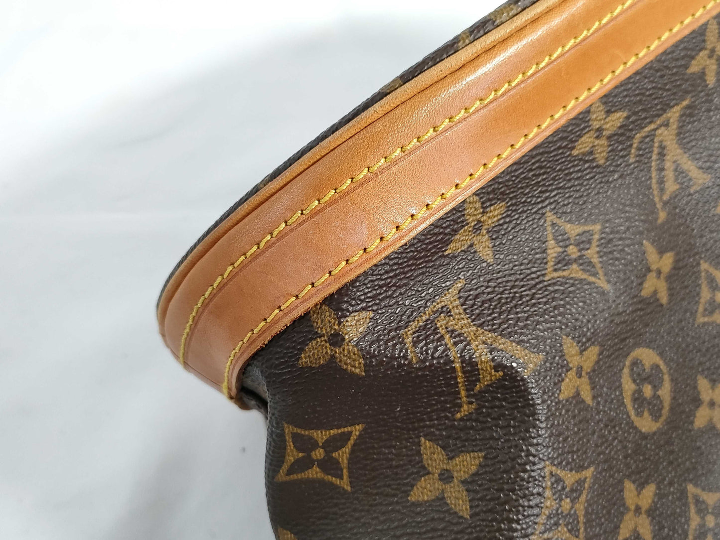 LOUIS VUITTON RFID Unverifiable DK4089 Monogram Bucket PM Tote Bag