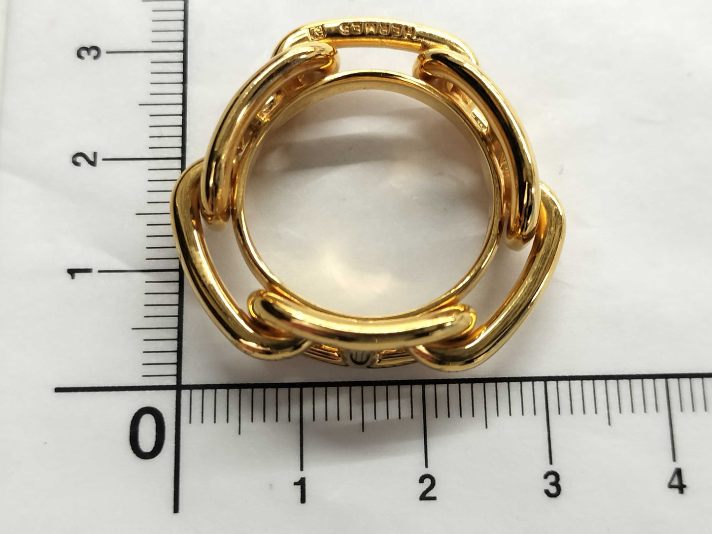 HERMES Chaine d'Ancre Scarf Ring Other Accessories