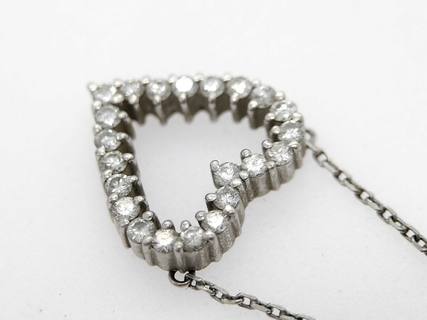 D0.55ct PT900 5.6g Necklace