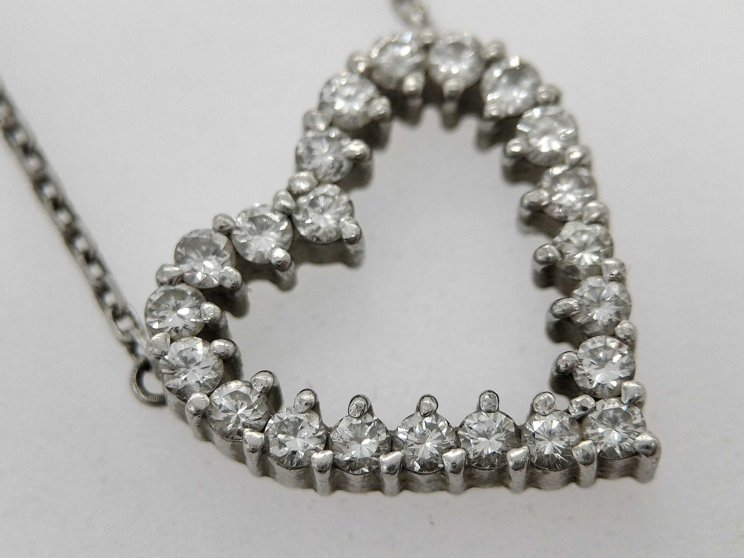 D0.55ct PT900 5.6g Necklace