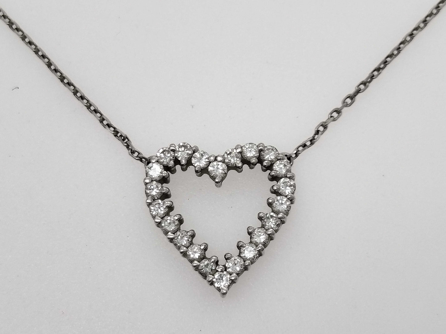 D0.55ct PT900 5.6g Necklace