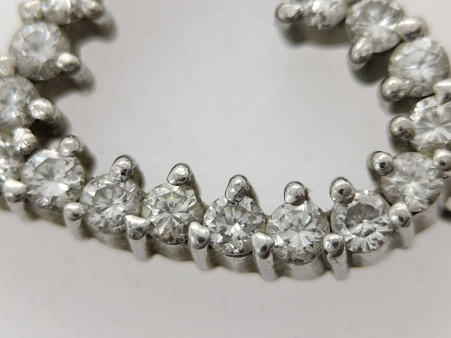 D0.55ct PT900 5.6g Necklace