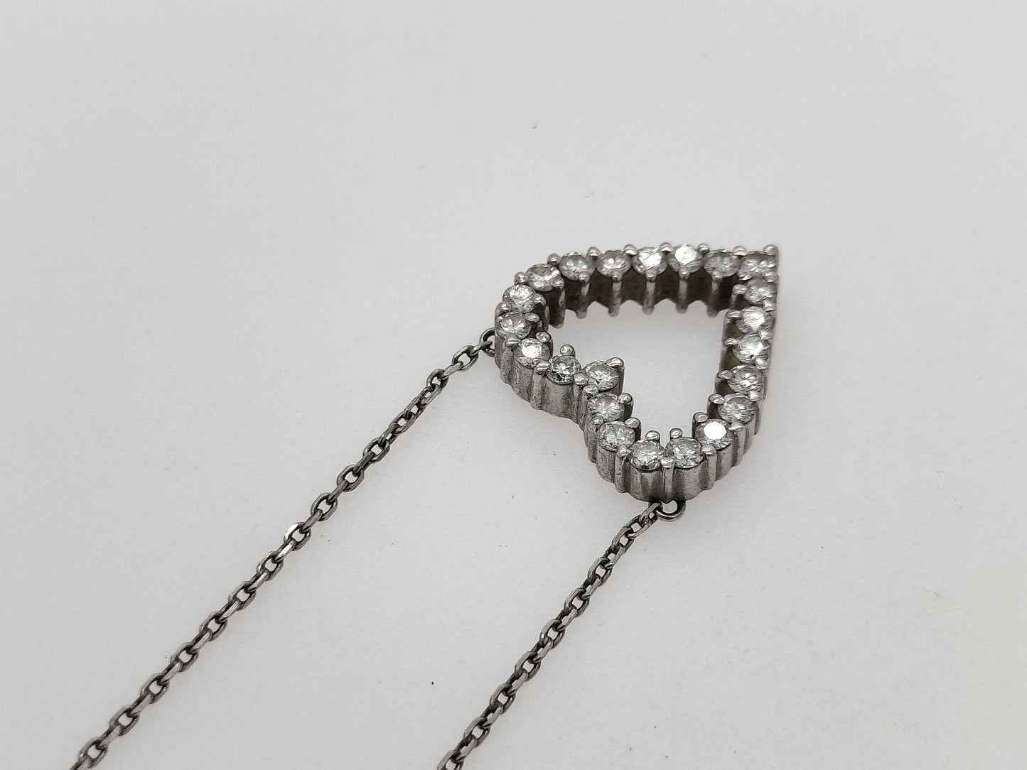 D0.55ct PT900 5.6g Necklace