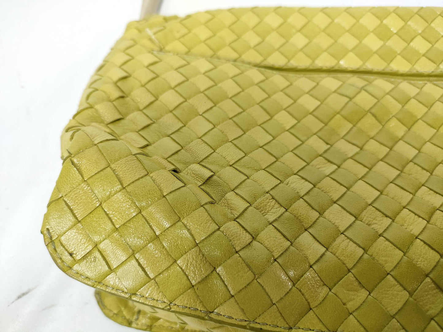 BOTTEGA VENETA Intrecciato Leather One-Shoulder Shoulder Bag