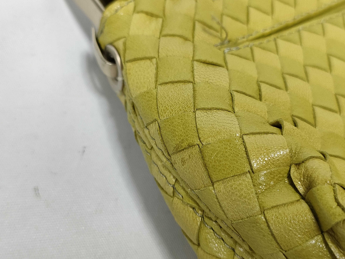 BOTTEGA VENETA Intrecciato Leather One-Shoulder Shoulder Bag