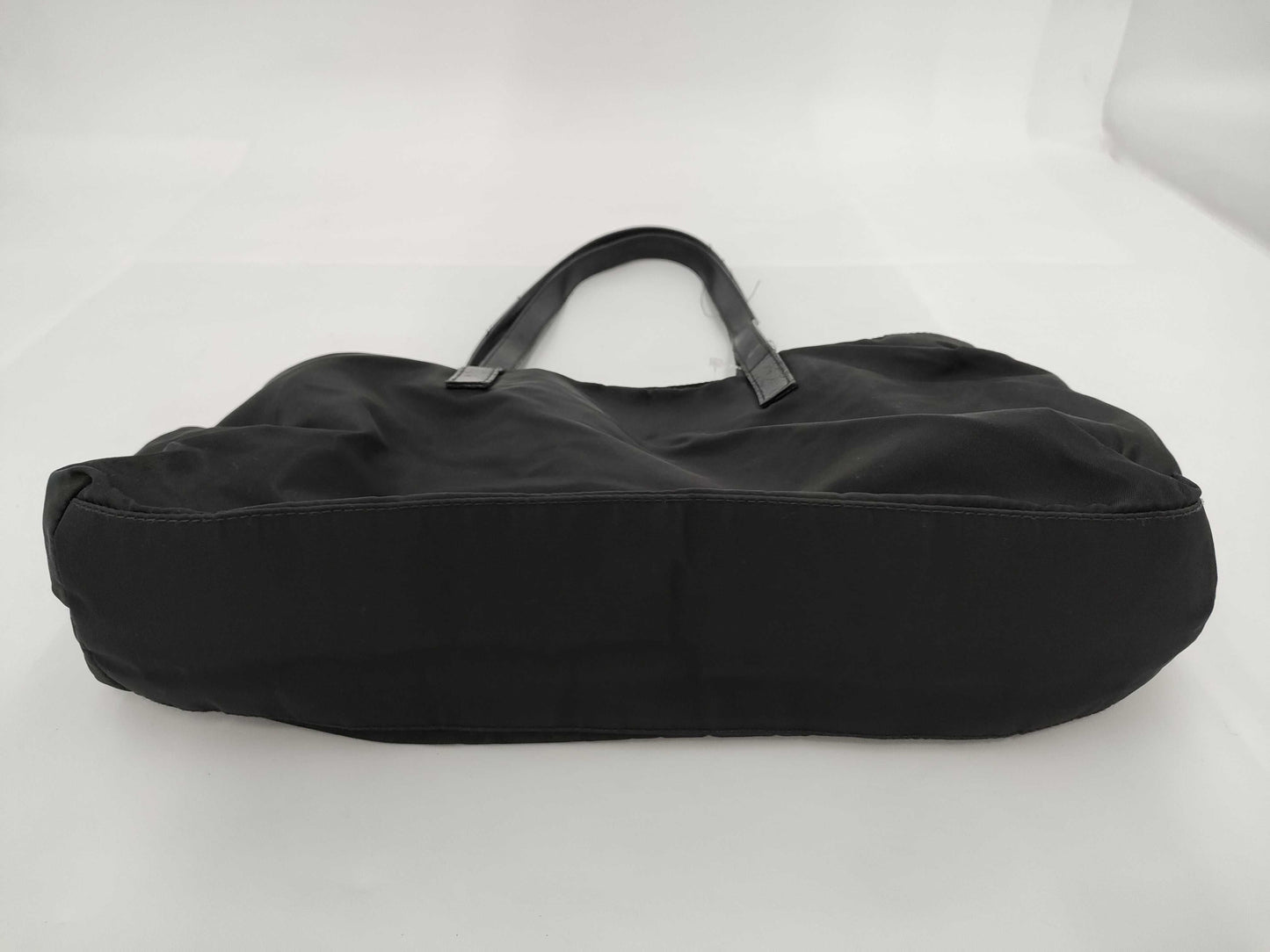 PRADA Nylon Triangle Plate Tote Bag