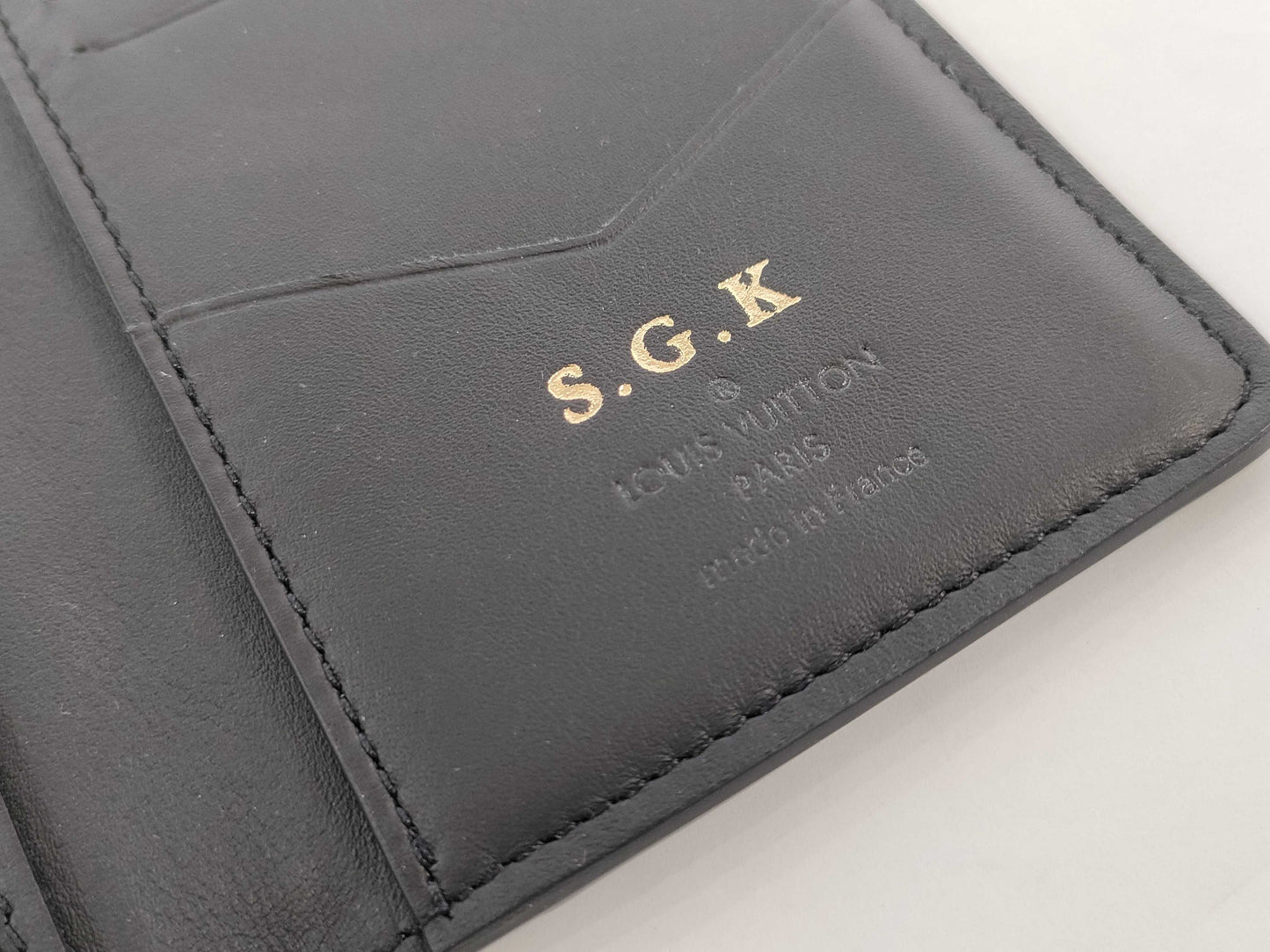 LOUIS VUITTON RFID Verified TA3260 Shadow Organizer de Poche Card Case Card Case, Pass Case, Business Card Holder