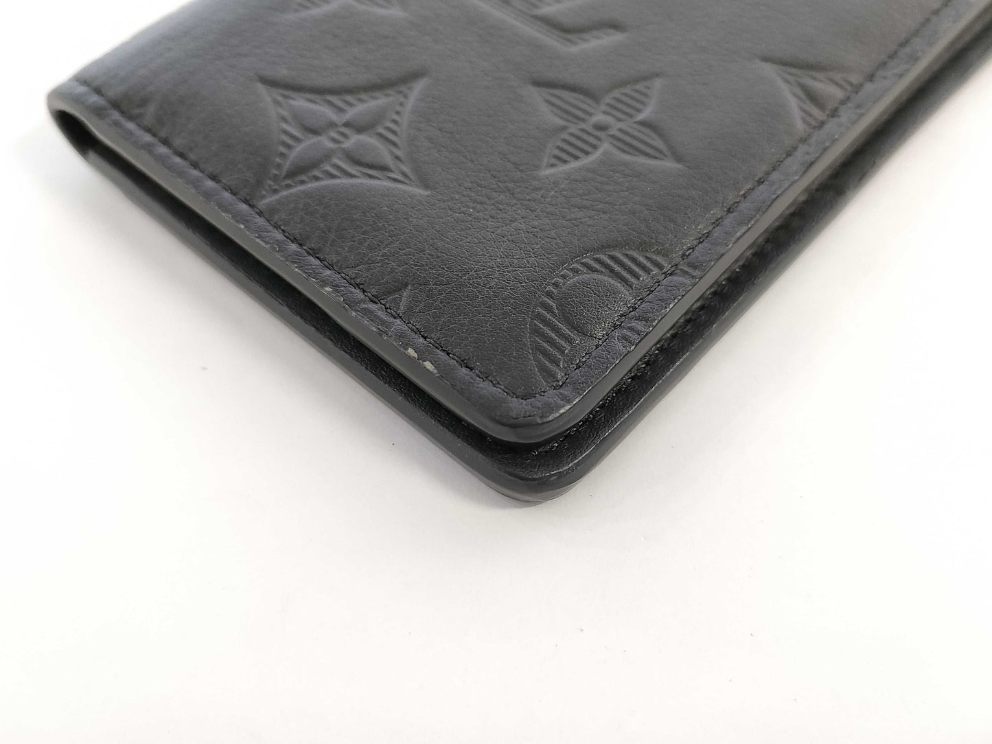 LOUIS VUITTON RFID Verified TA3260 Shadow Organizer de Poche Card Case Card Case, Pass Case, Business Card Holder