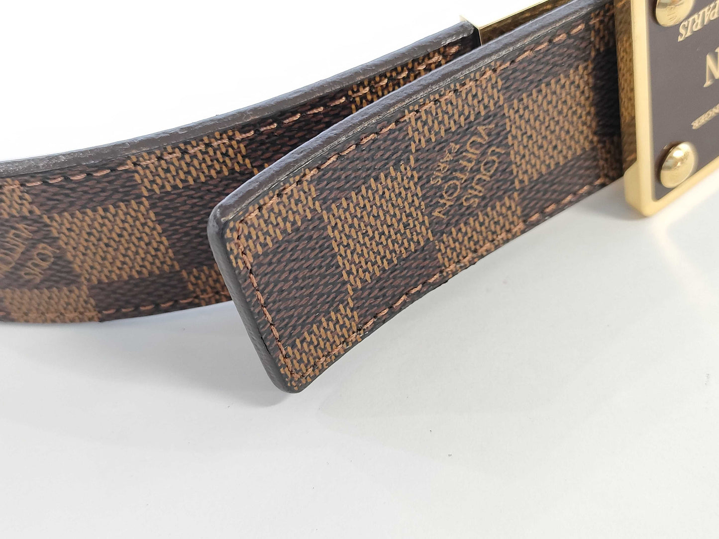 LOUIS VUITTON CA1173 Damier Centurion Inventour M9677 Belt