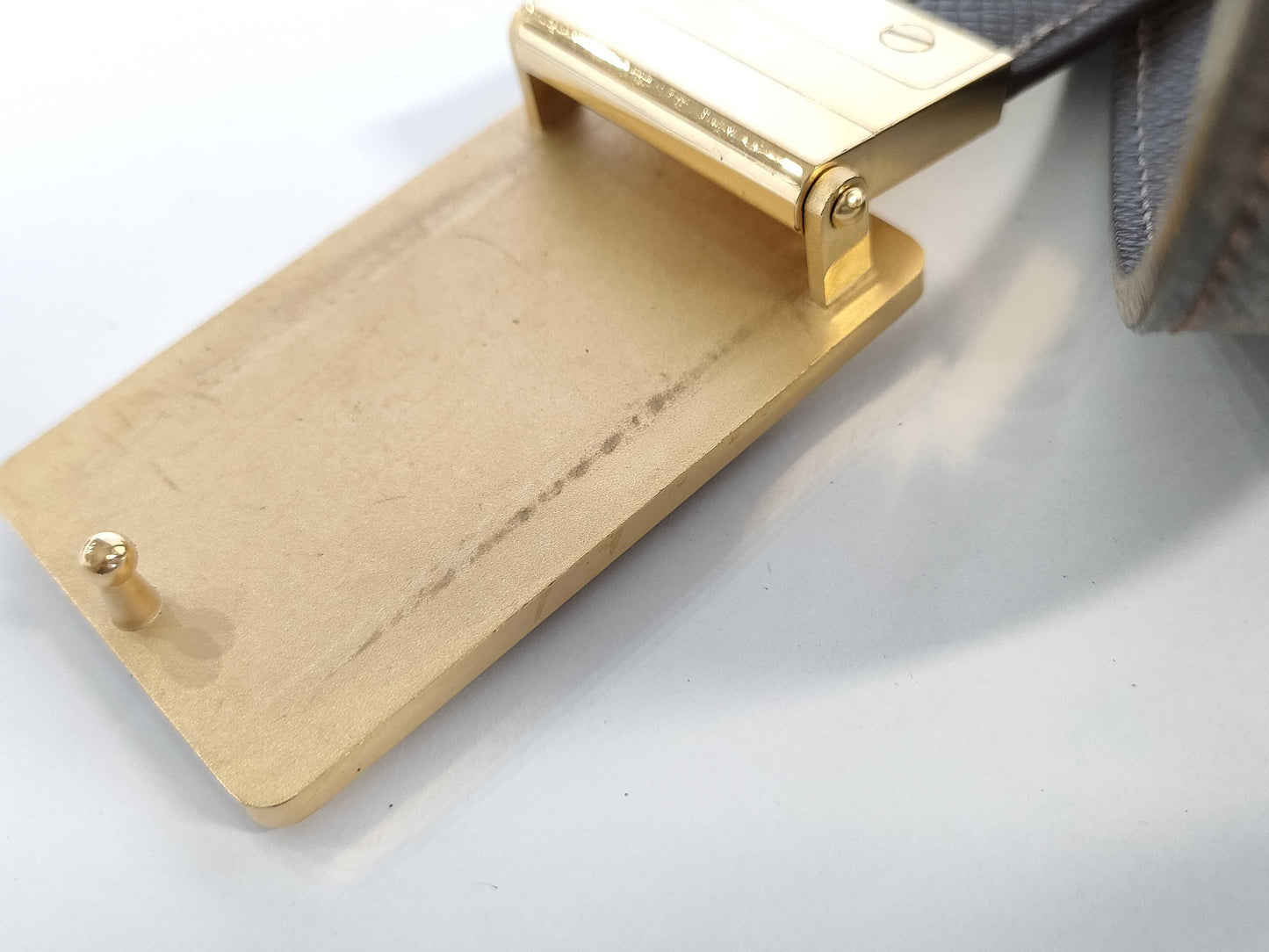 LOUIS VUITTON CA1173 Damier Centurion Inventour M9677 Belt