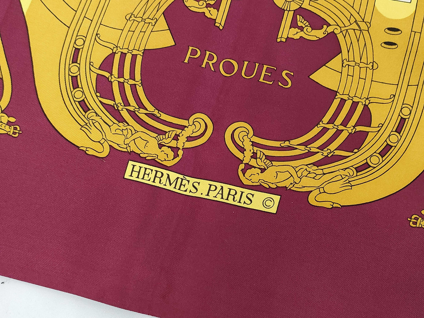 HERMES Twilly PROUES Scarf