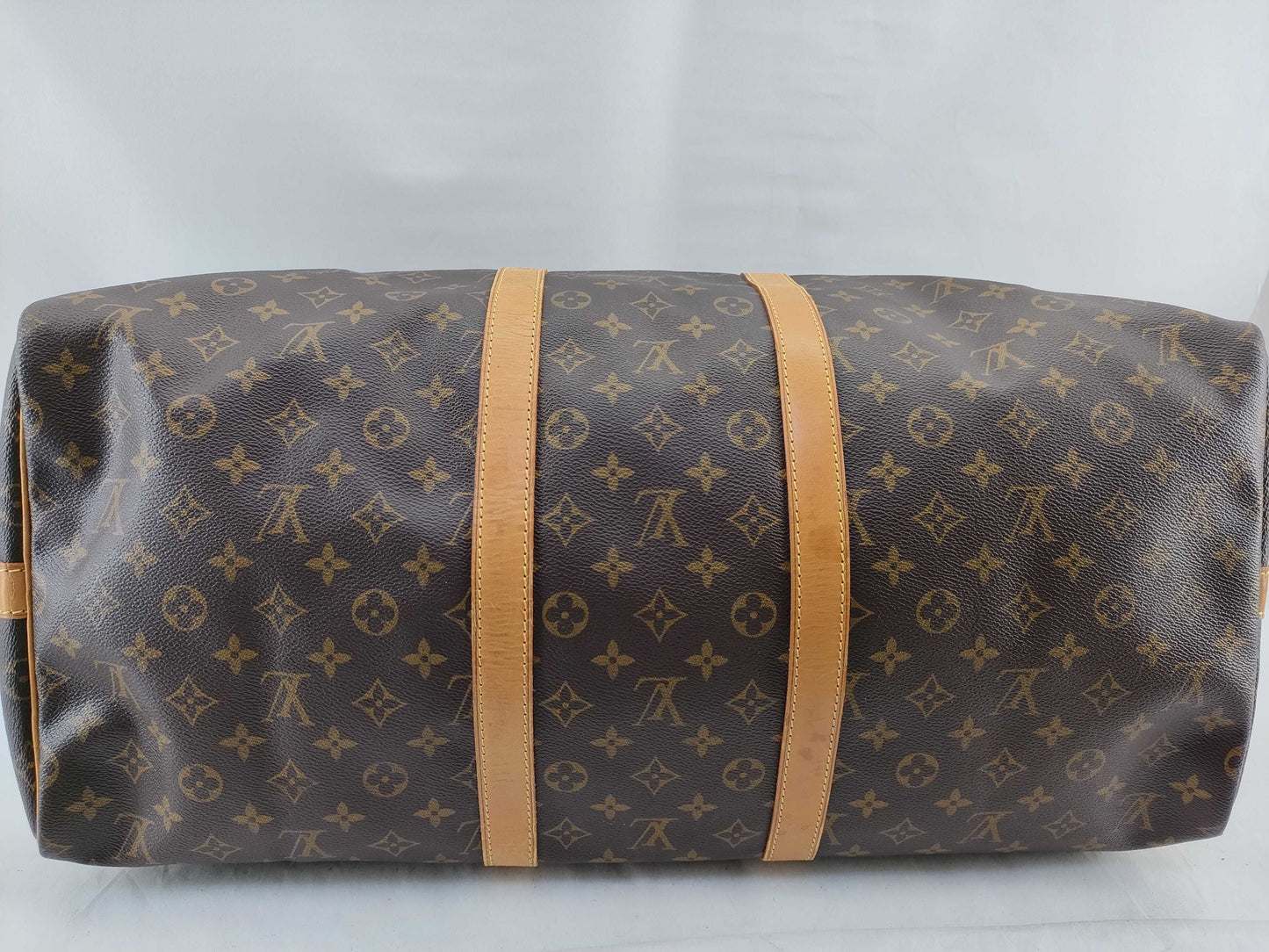 LOUIS VUITTON Monogram M41414 Keepall Bandouliere 55 Boston Bag
