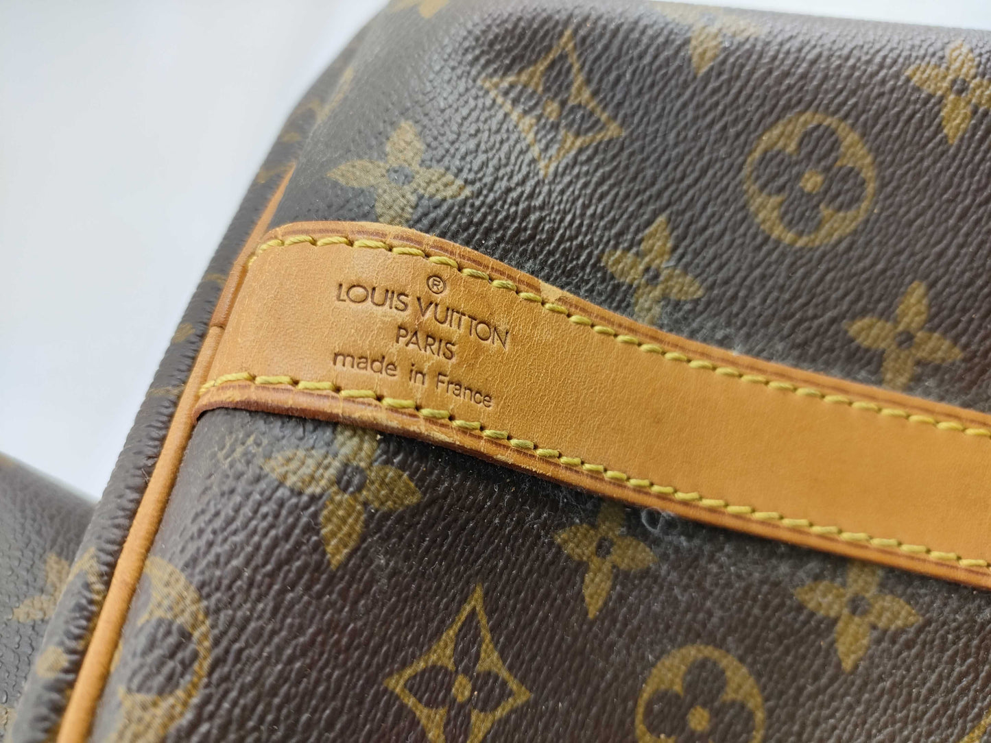 LOUIS VUITTON Monogram M41414 Keepall Bandouliere 55 Boston Bag