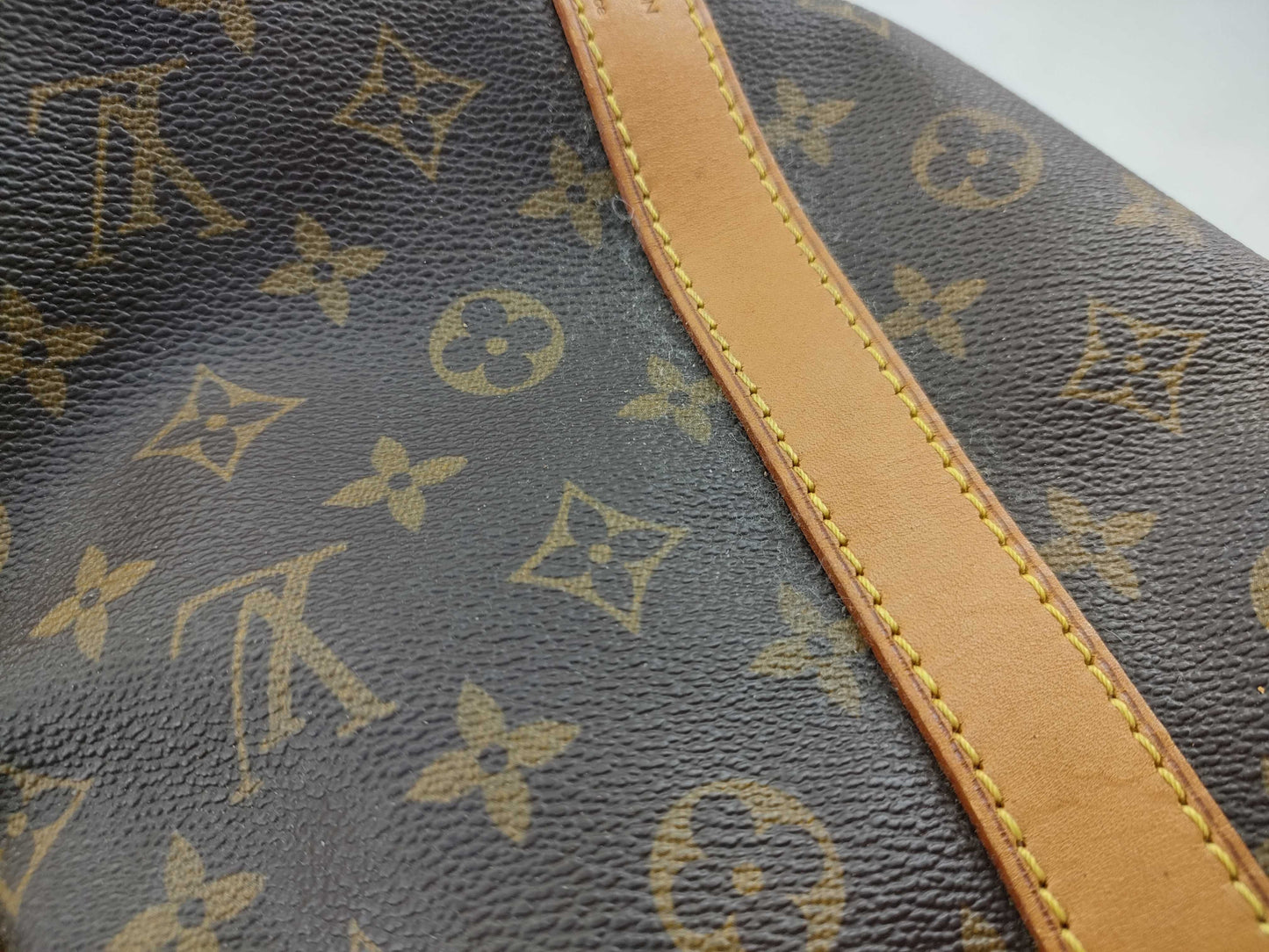 LOUIS VUITTON Monogram M41414 Keepall Bandouliere 55 Boston Bag