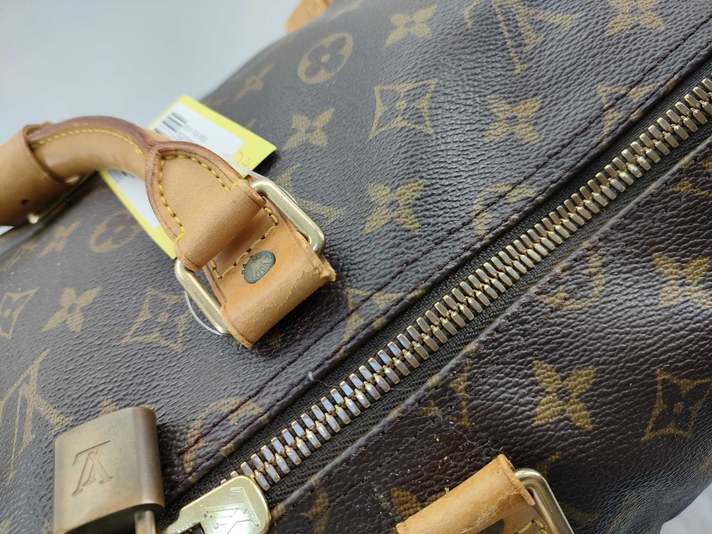 LOUIS VUITTON Monogram M41414 Keepall Bandouliere 55 Boston Bag