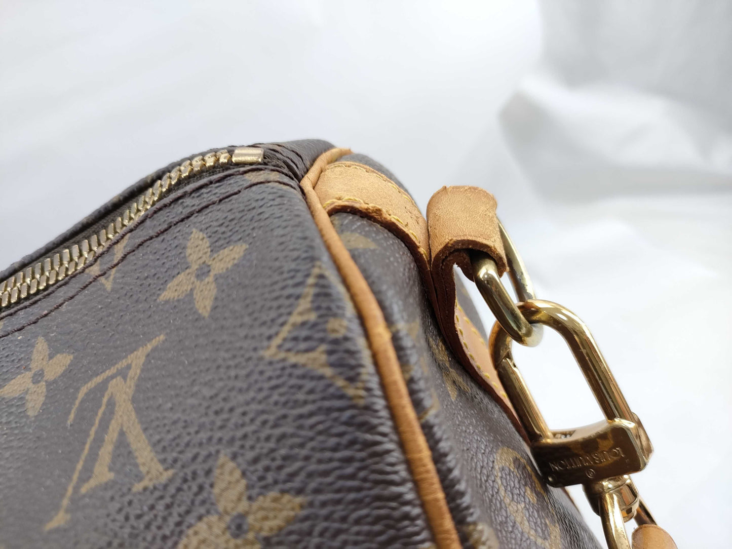 LOUIS VUITTON Monogram M41414 Keepall Bandouliere 55 Boston Bag