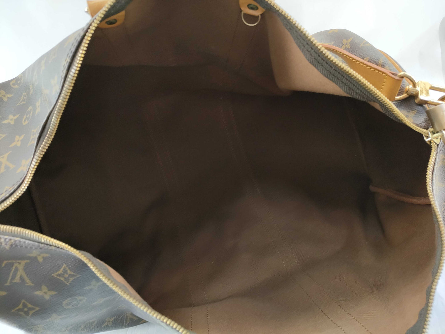 LOUIS VUITTON Monogram M41414 Keepall Bandouliere 55 Boston Bag