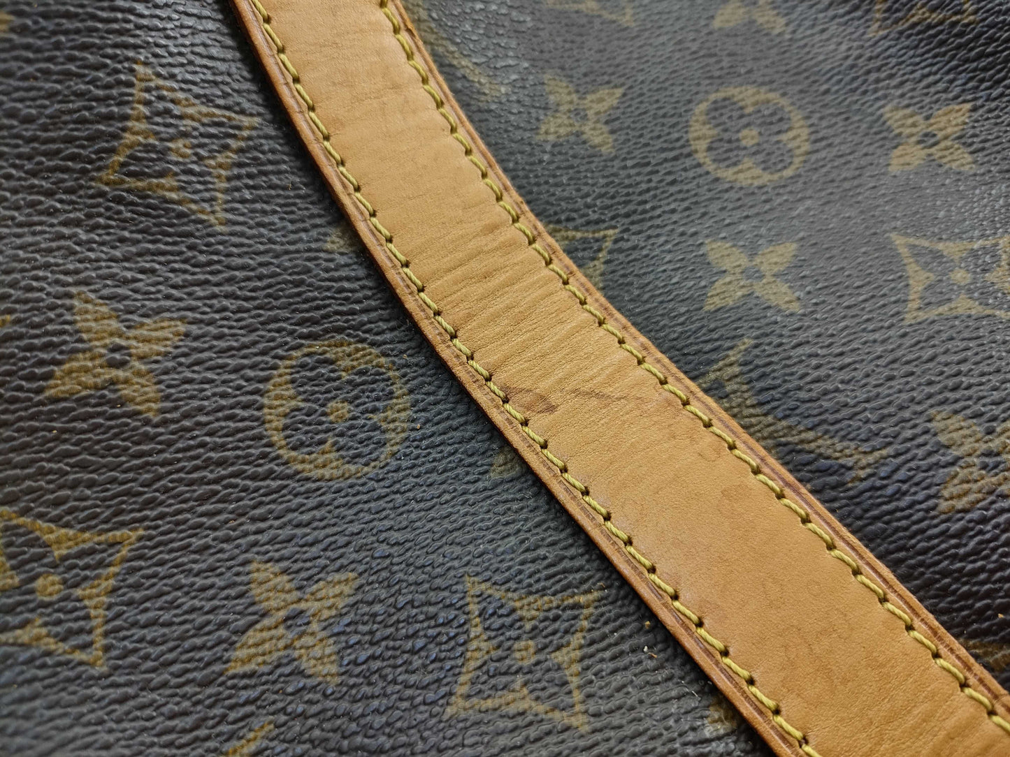 LOUIS VUITTON Monogram M41414 Keepall Bandouliere 55 Boston Bag