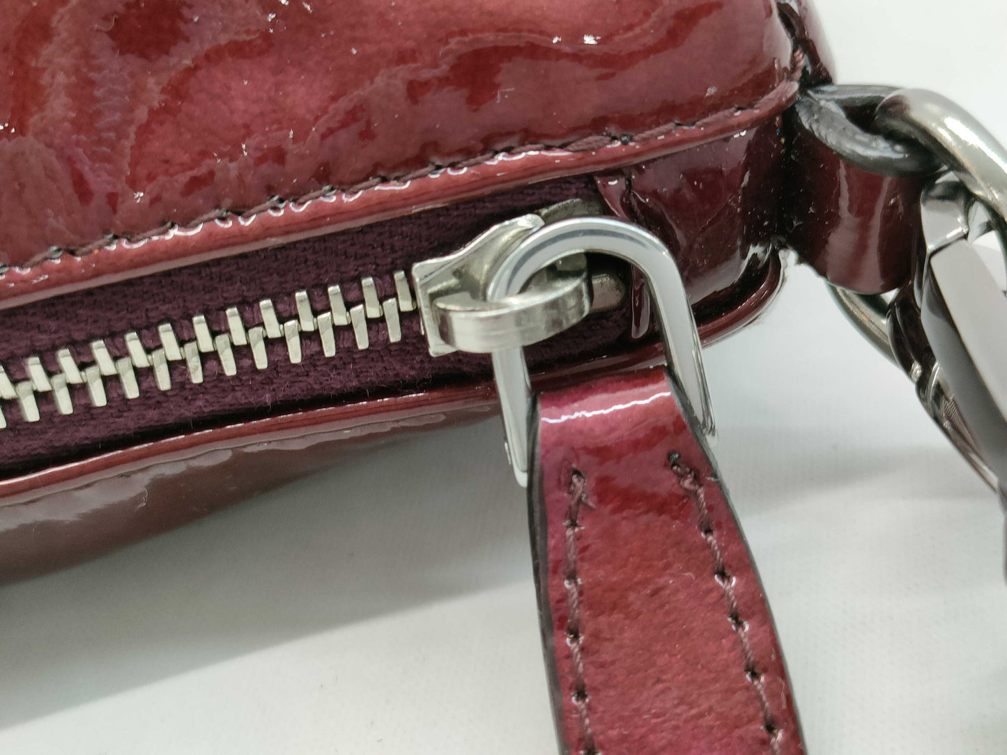 Miu Miu Enamel Handbag Handbag