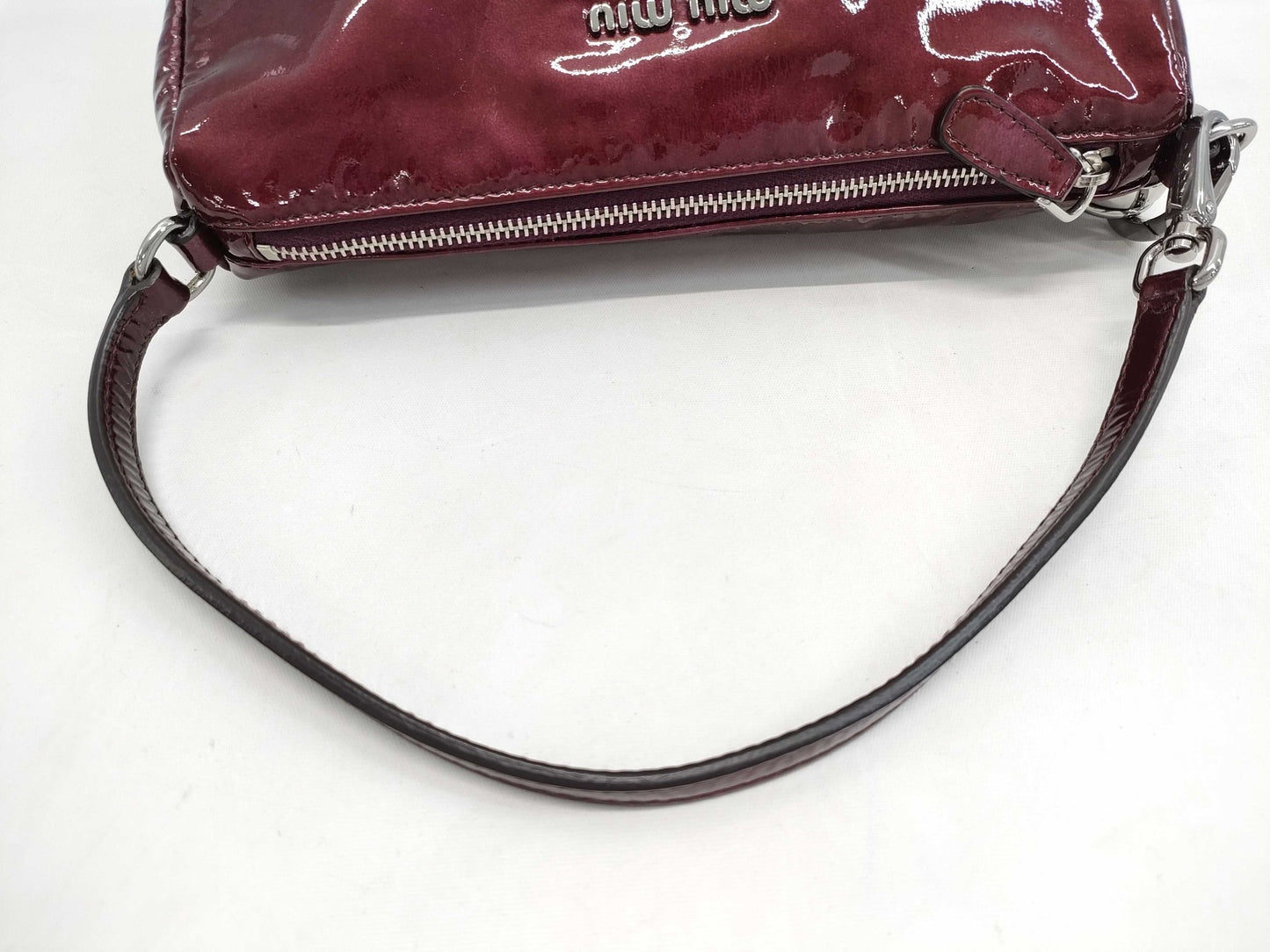 Miu Miu Enamel Handbag Handbag