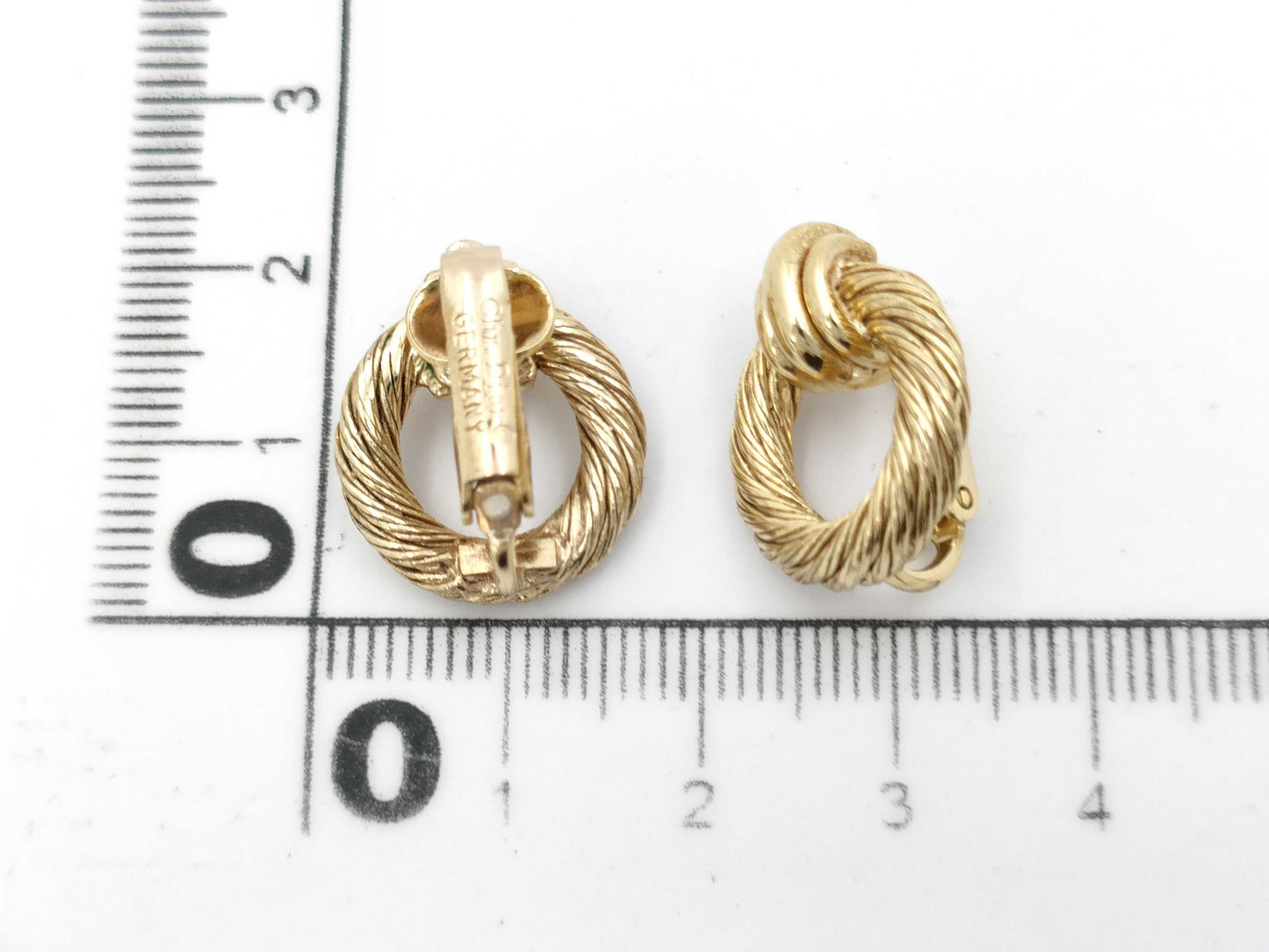 Dior Gold Color Earrings