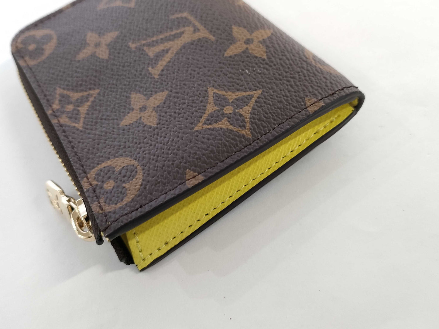 LOUIS VUITTON RFID Verified, Serial Unverifiable, Monogram Portefeuille Noah Compact Tonic Lemon, Japan Exclusive NFC Coin Case