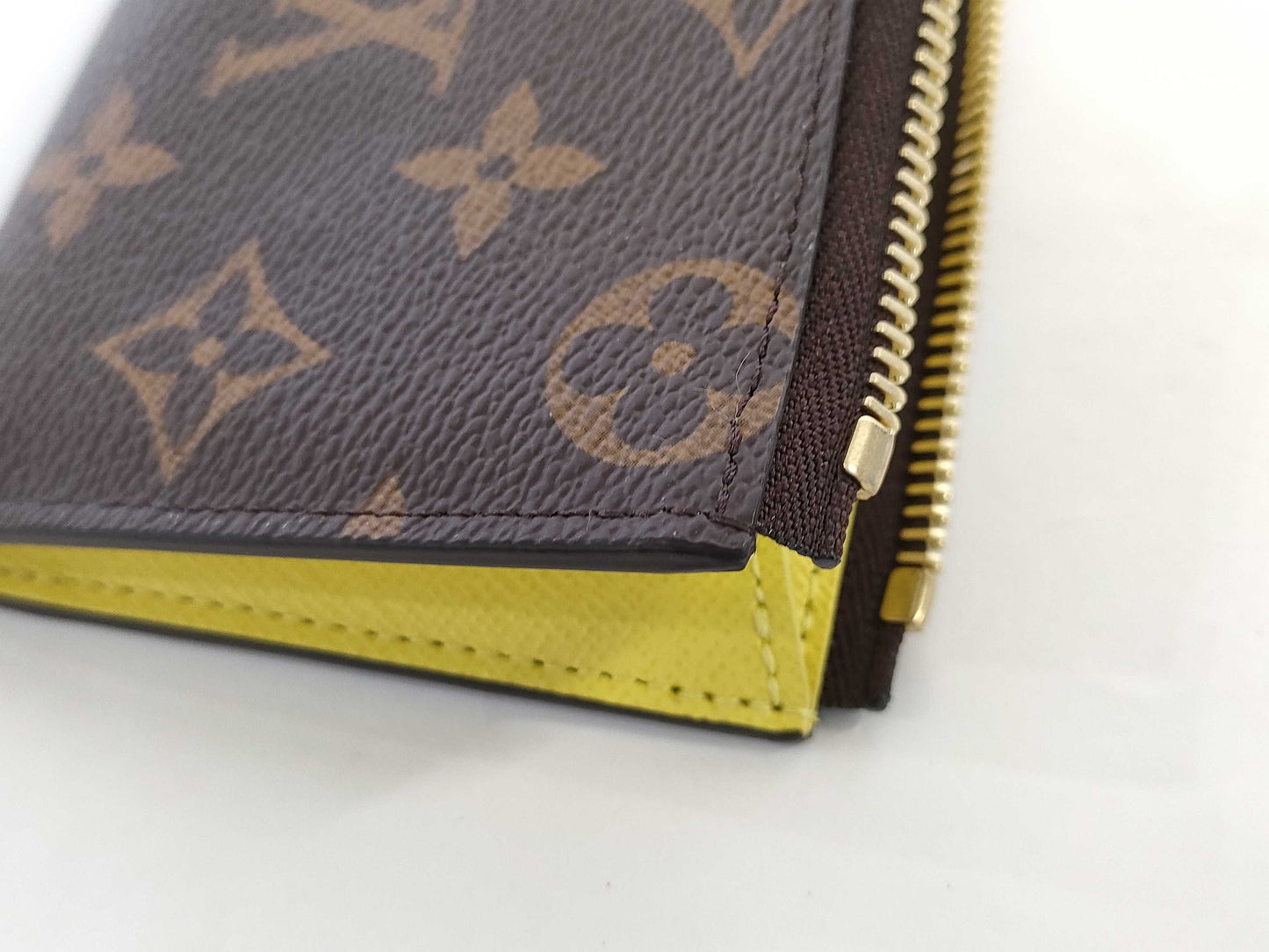 LOUIS VUITTON RFID Verified, Serial Unverifiable, Monogram Portefeuille Noah Compact Tonic Lemon, Japan Exclusive NFC Coin Case