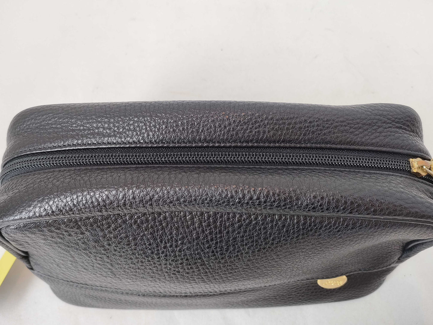 VERSACE VERSACE Leather Black Clutch Bag Second Bag