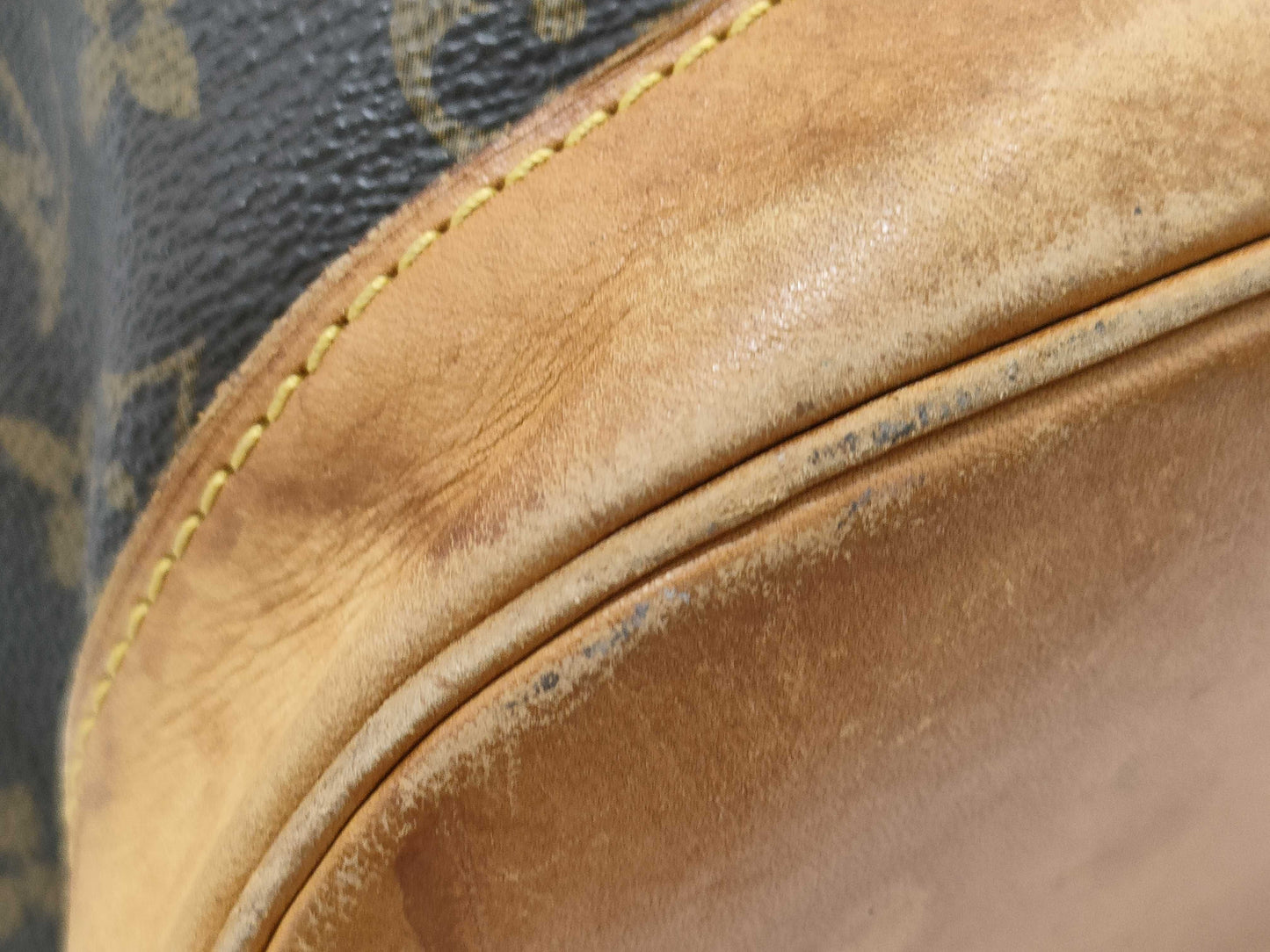 LOUIS VUITTON Monogram Montsouris GM Backpack with Pen Marks