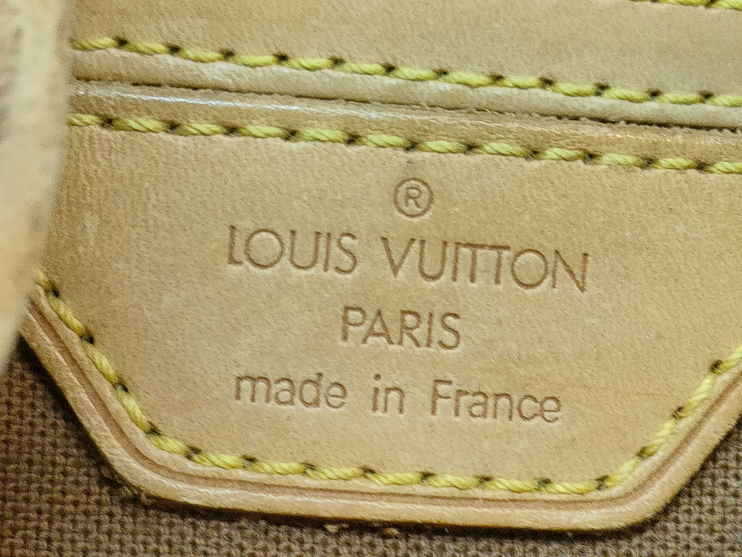 LOUIS VUITTON Monogram Montsouris GM Backpack with Pen Marks