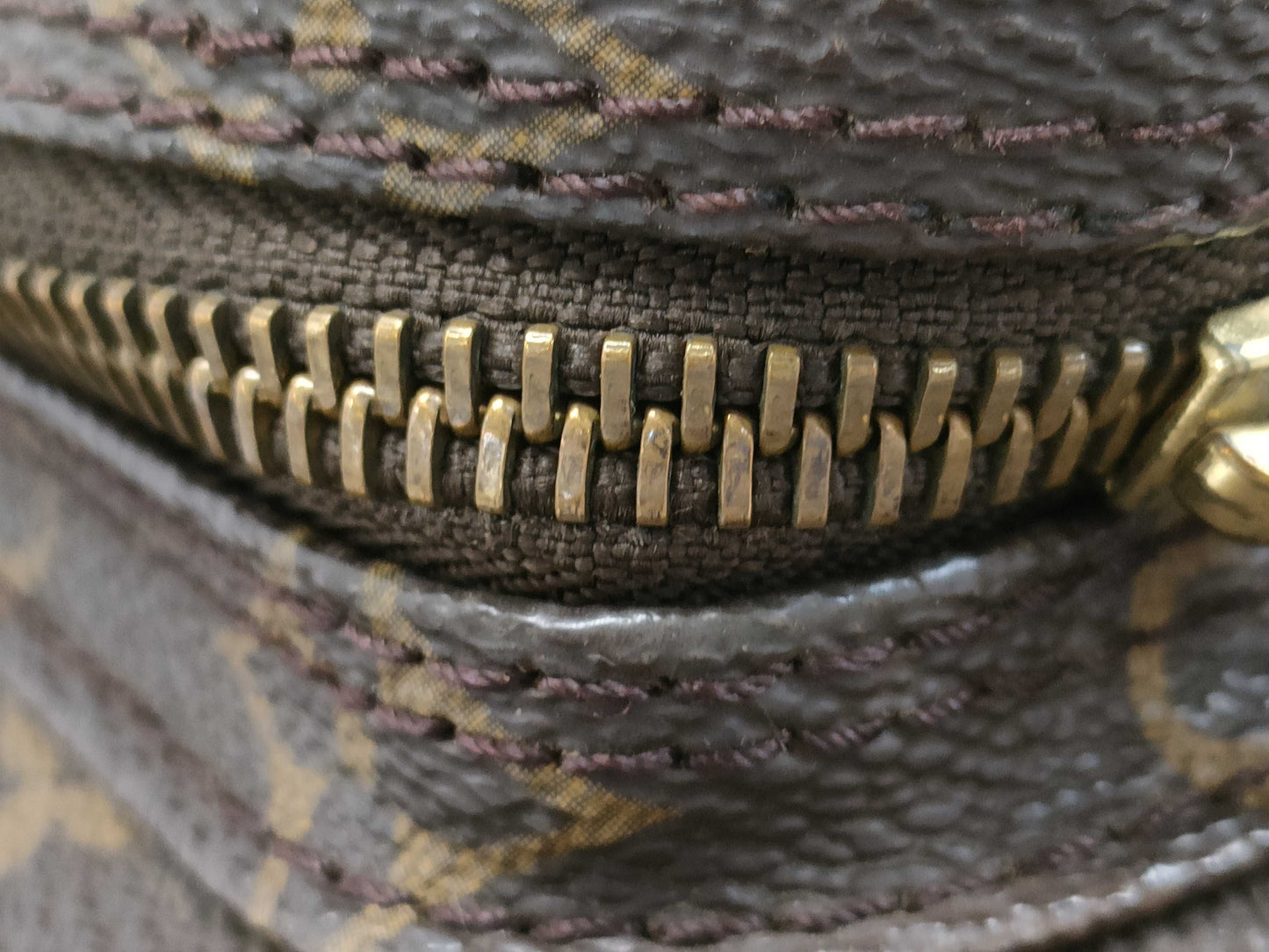 LOUIS VUITTON Monogram Montsouris GM Backpack with Pen Marks