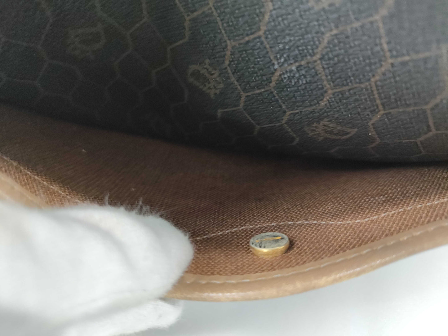 Dior Honeycomb PVC Shoulder Bag