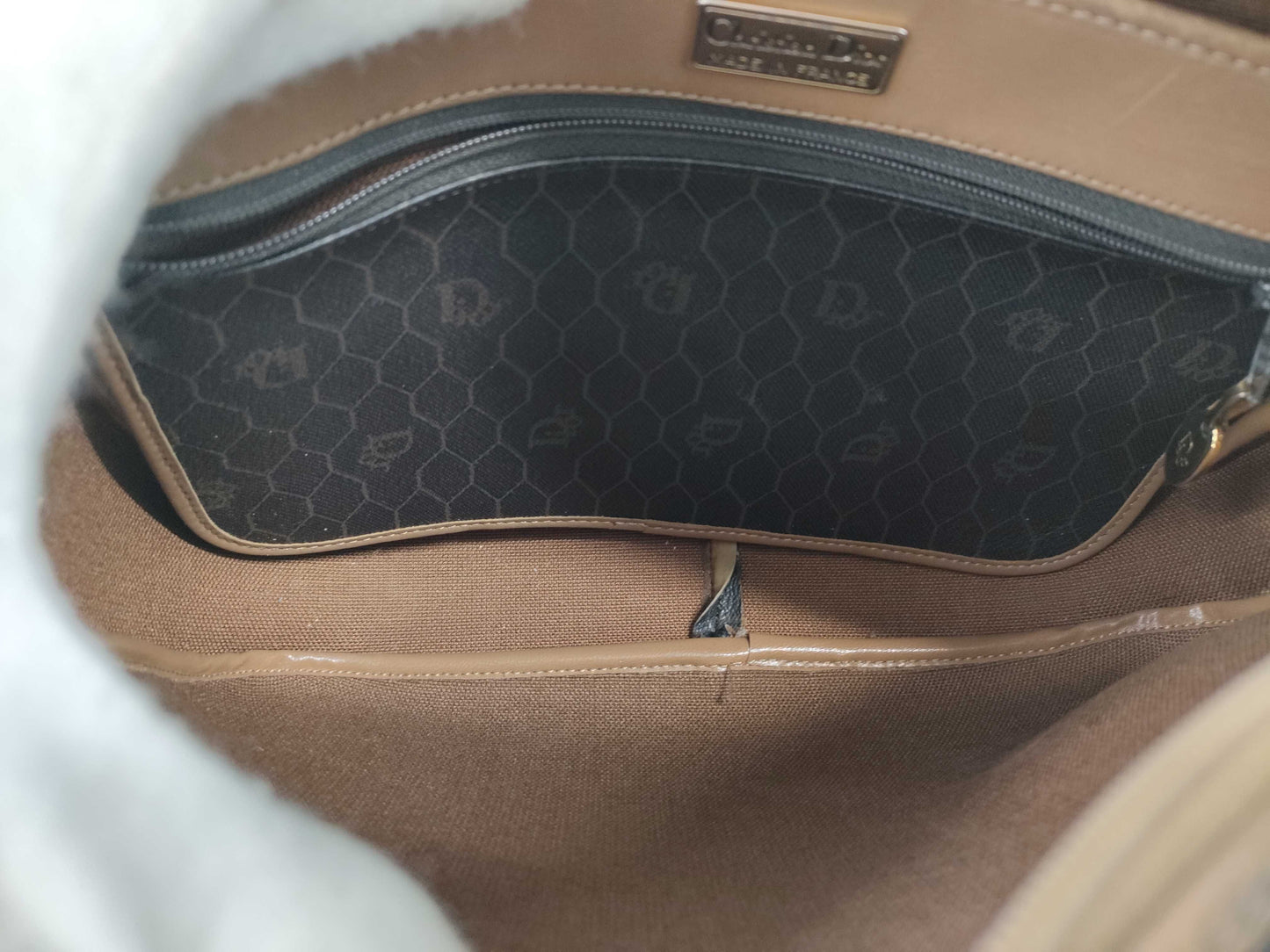 Dior Honeycomb PVC Shoulder Bag