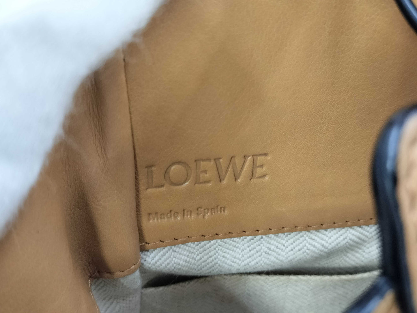 LOEWE Hammock Mini Camel Shoulder Bag