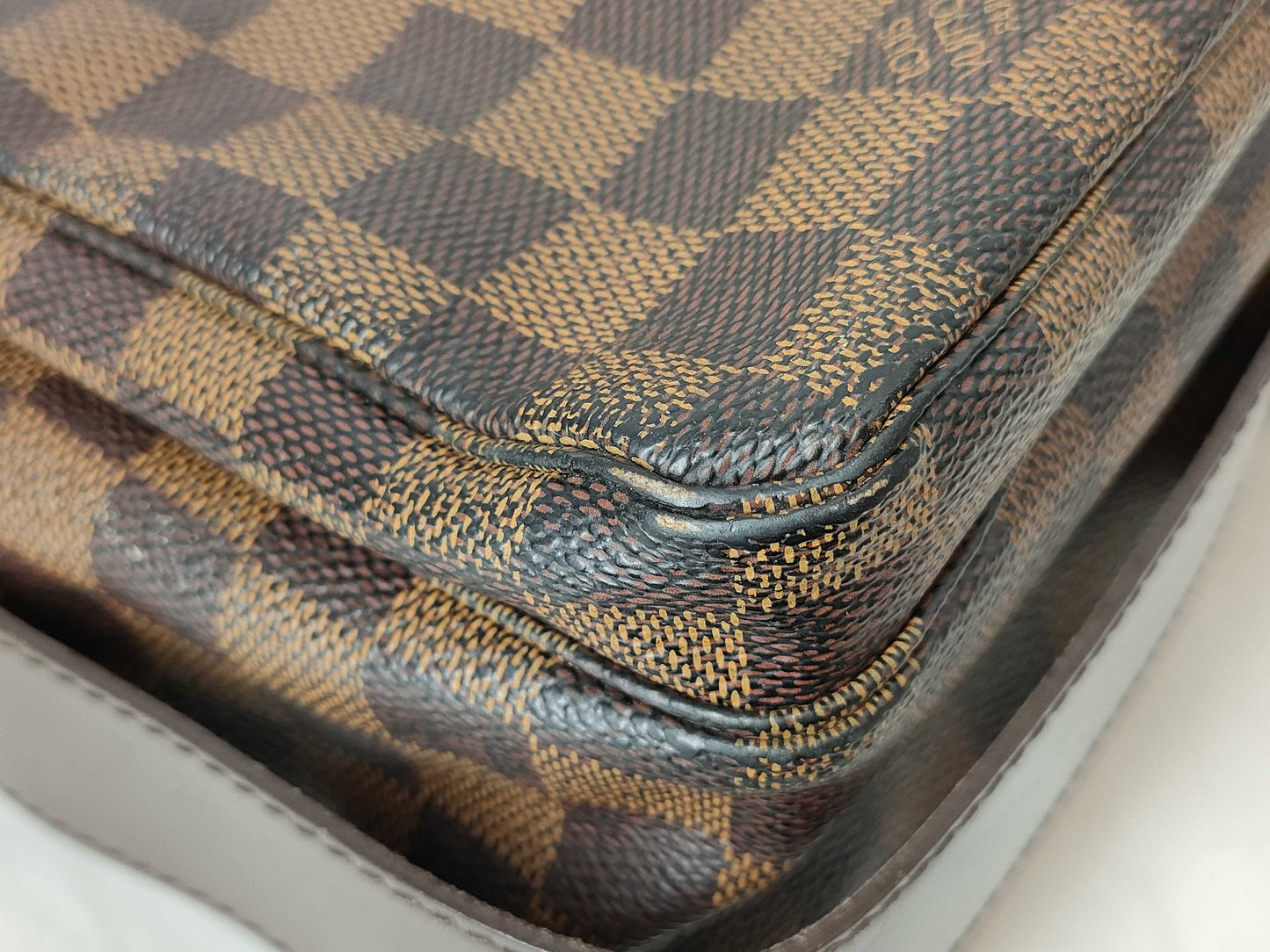 LOUIS VUITTON RFID Unavailable SR4180 Damier Naviglio N45255 Shoulder Bag