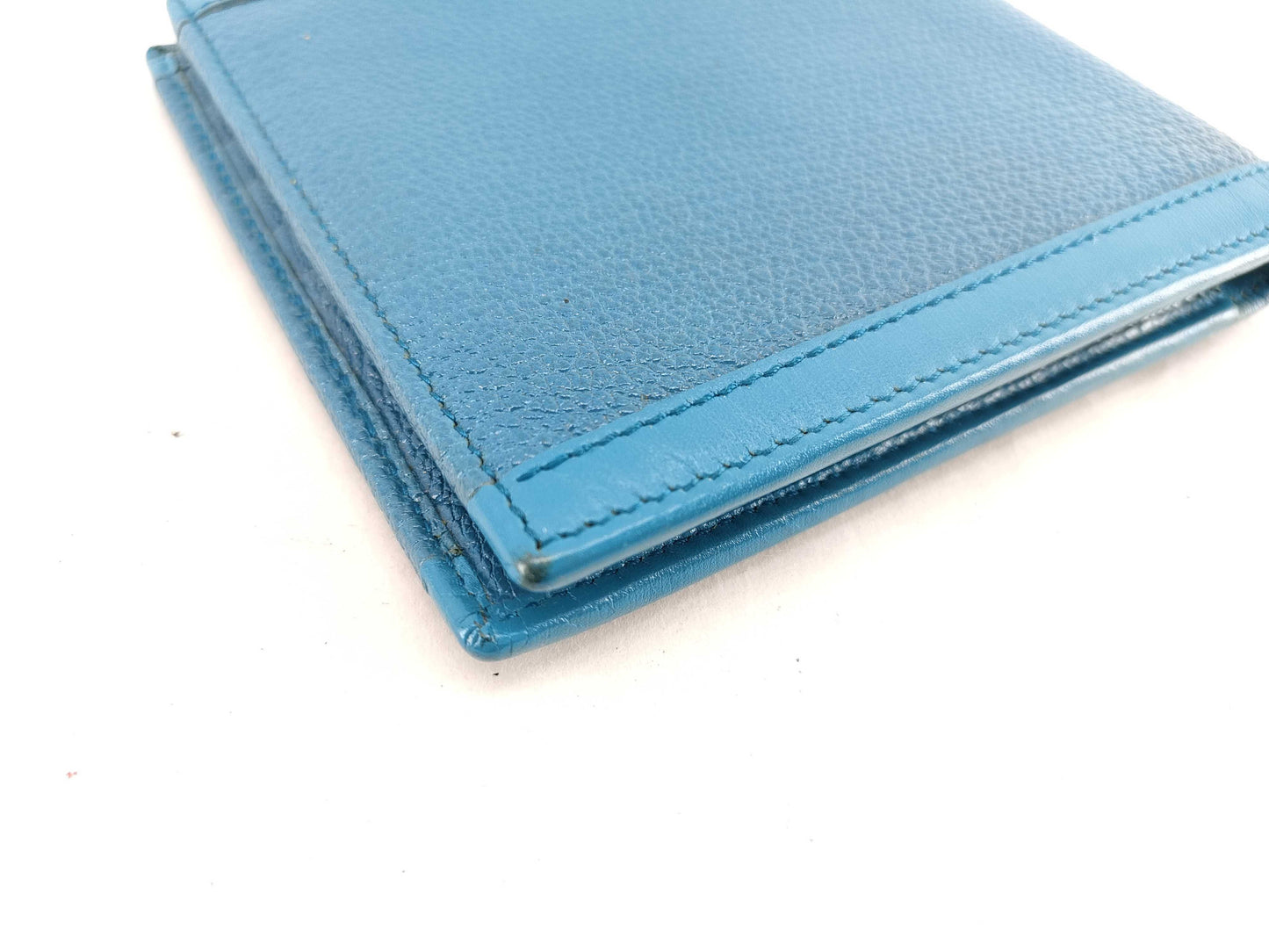 BVLGARI Blue Bi-fold Wallet