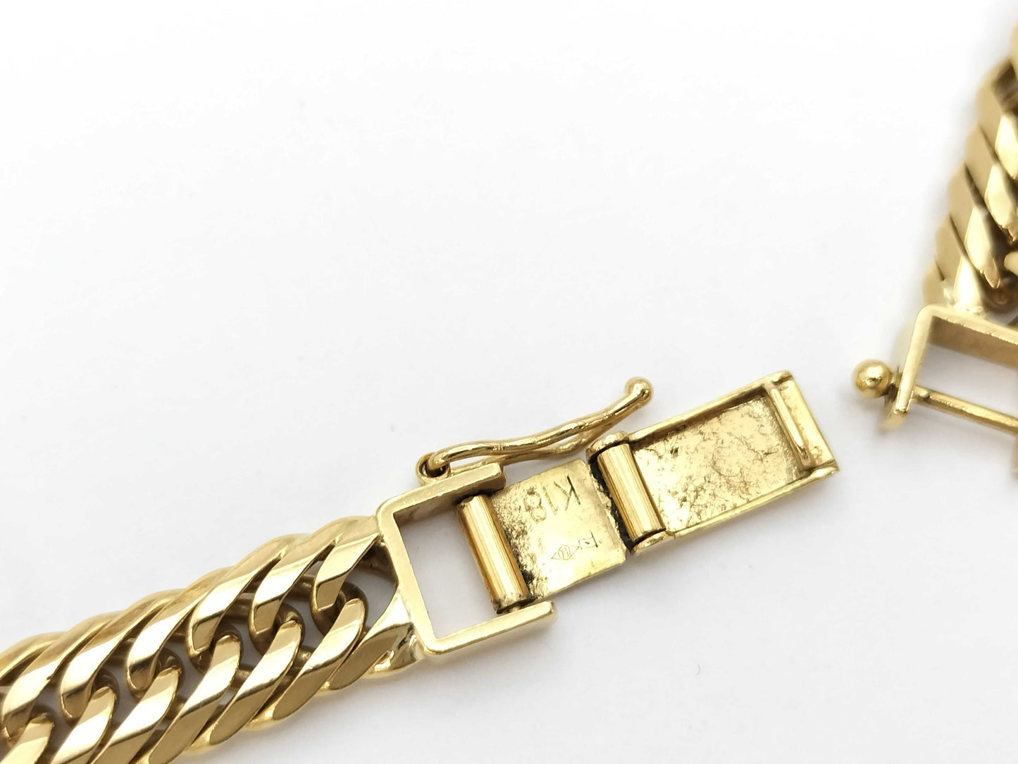12-sided triple K18 100.1g Kihei necklace