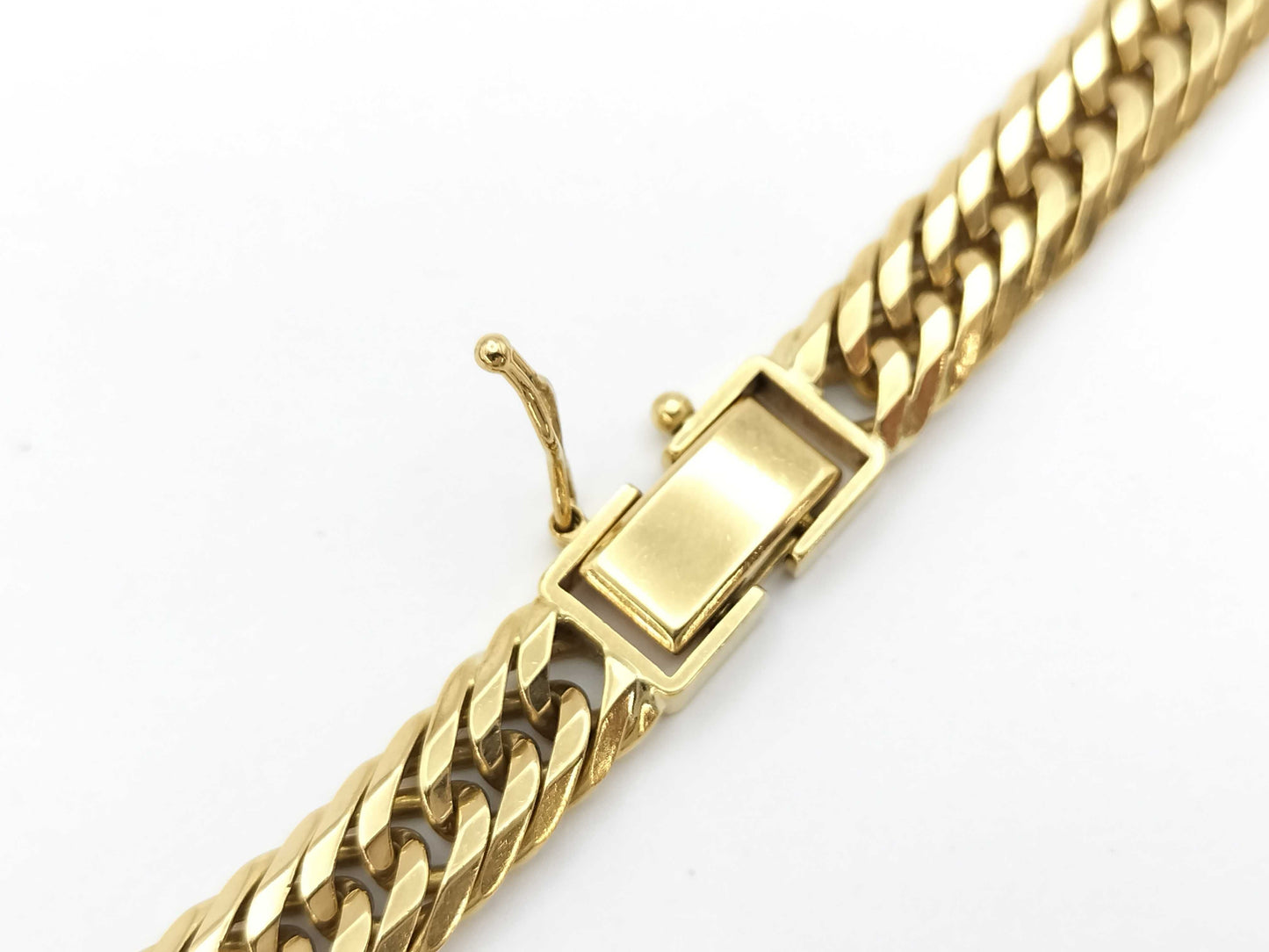 12-sided triple K18 100.1g Kihei necklace
