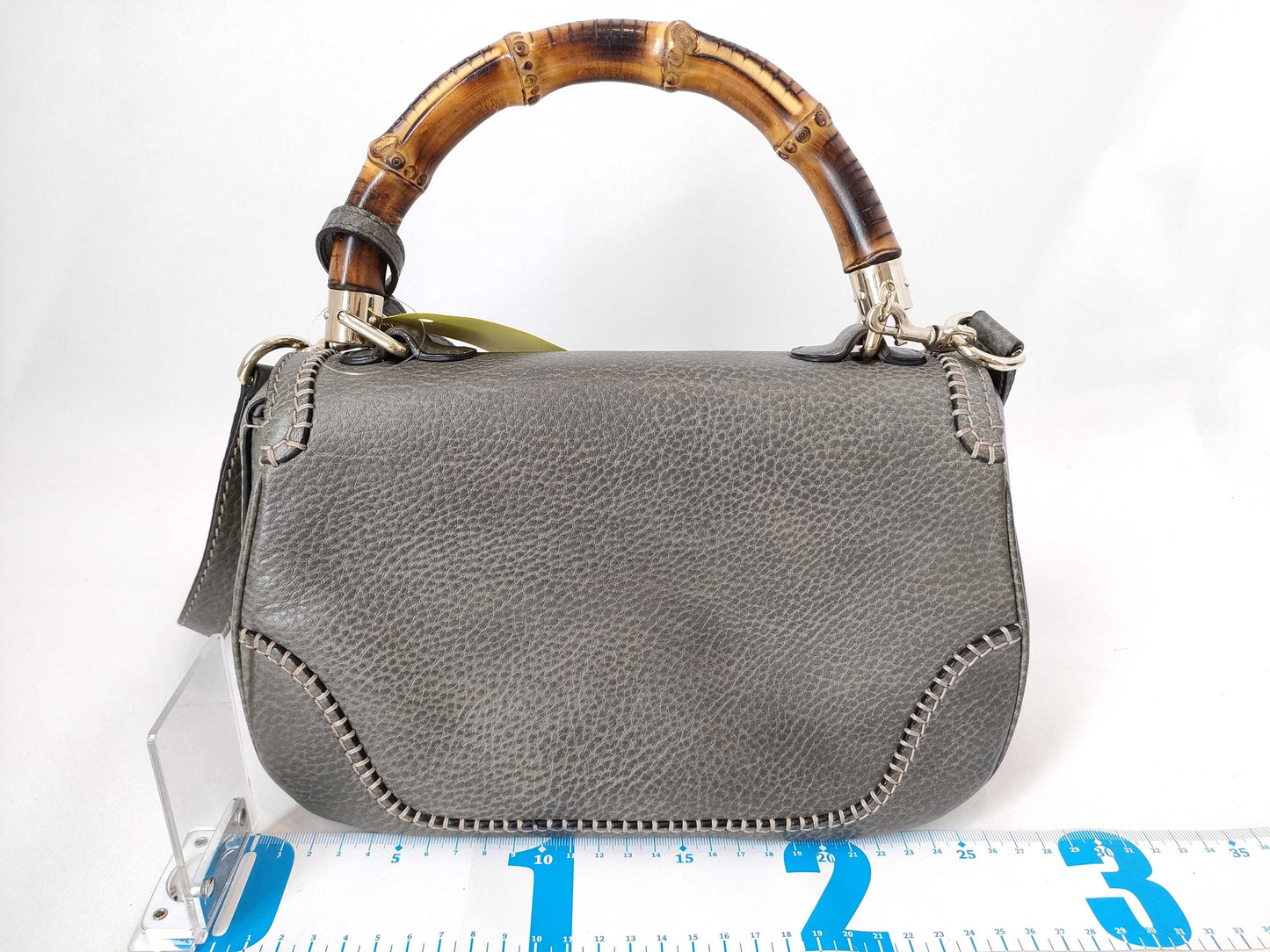 GUCCI Bamboo 2-Way/Turn Lock/254884 Handbag