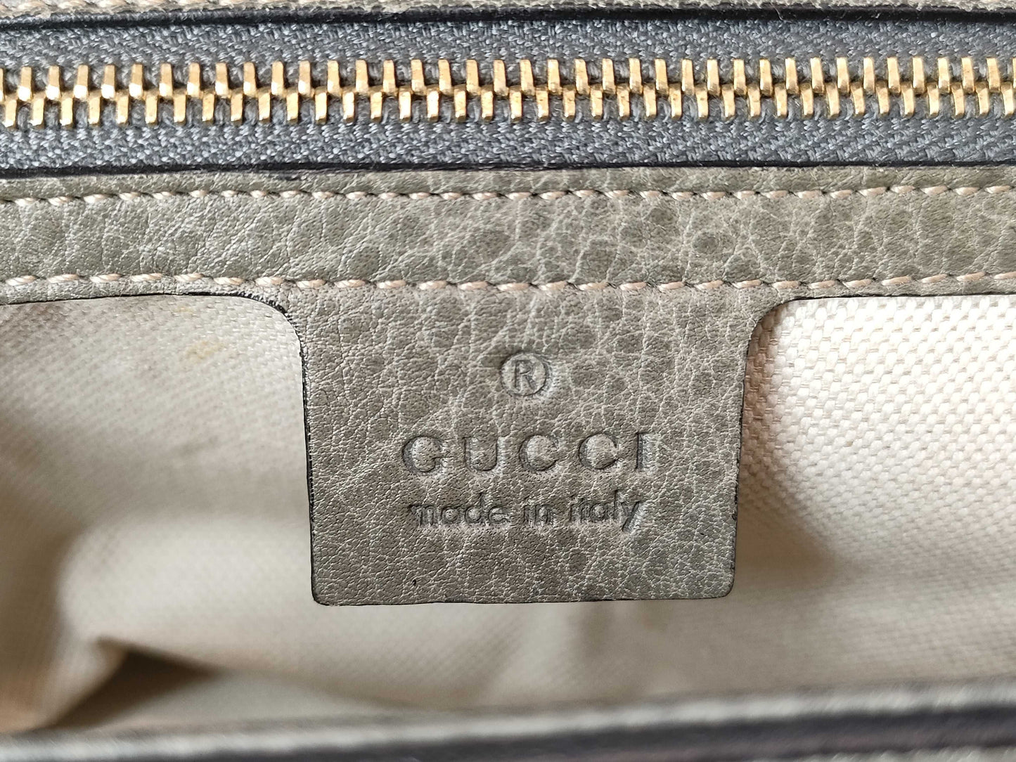 GUCCI Bamboo 2-Way/Turn Lock/254884 Handbag