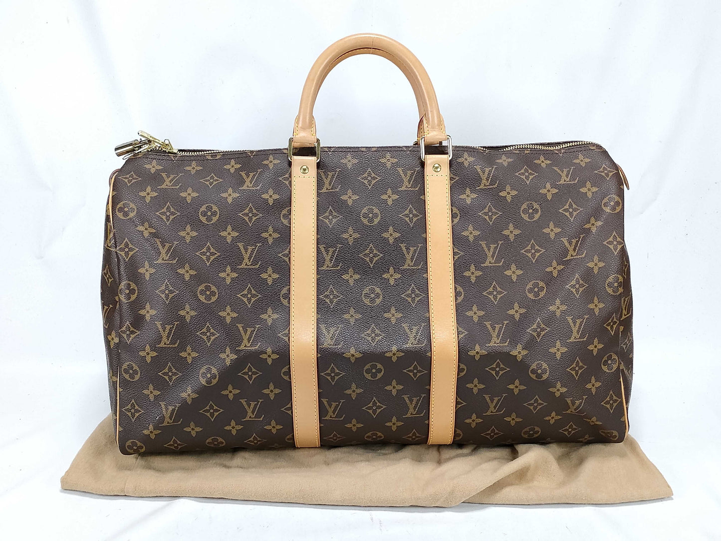 LOUIS VUITTON RFID Unverifiable FL0959 Monogram M41426 Keepall 50 Boston Bag