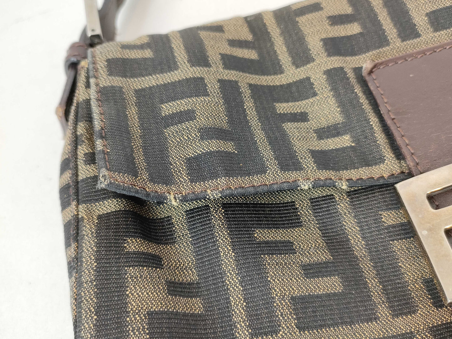 FENDI Zucca pattern Mamma/One-shoulder shoulder bag