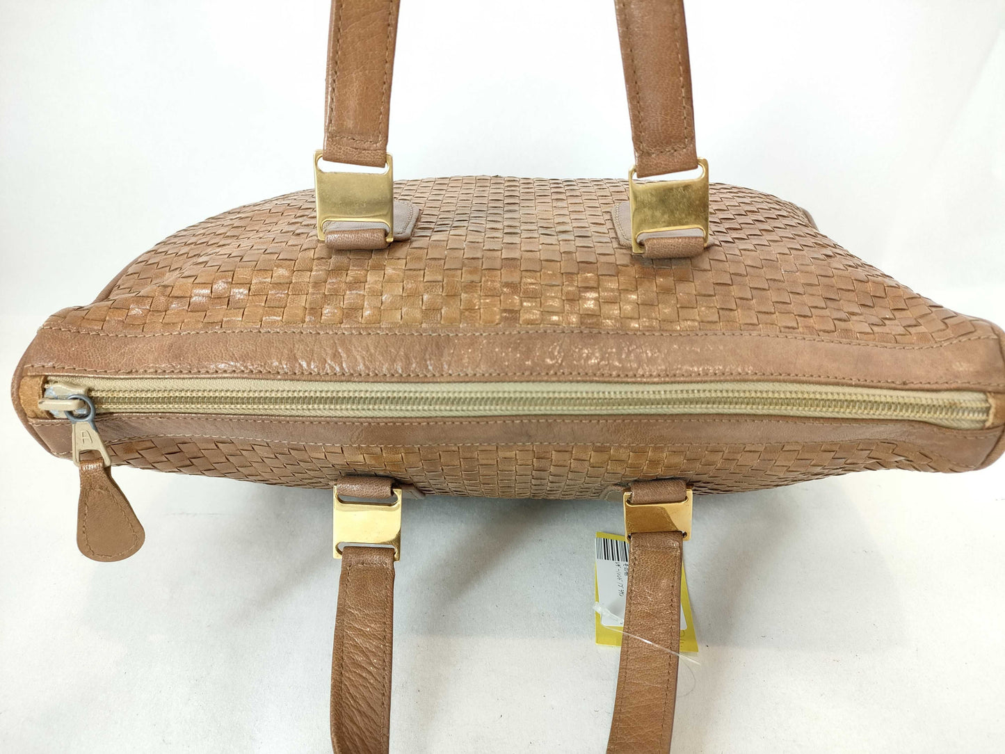 FENDI Leather/Hand/Brown Handbag