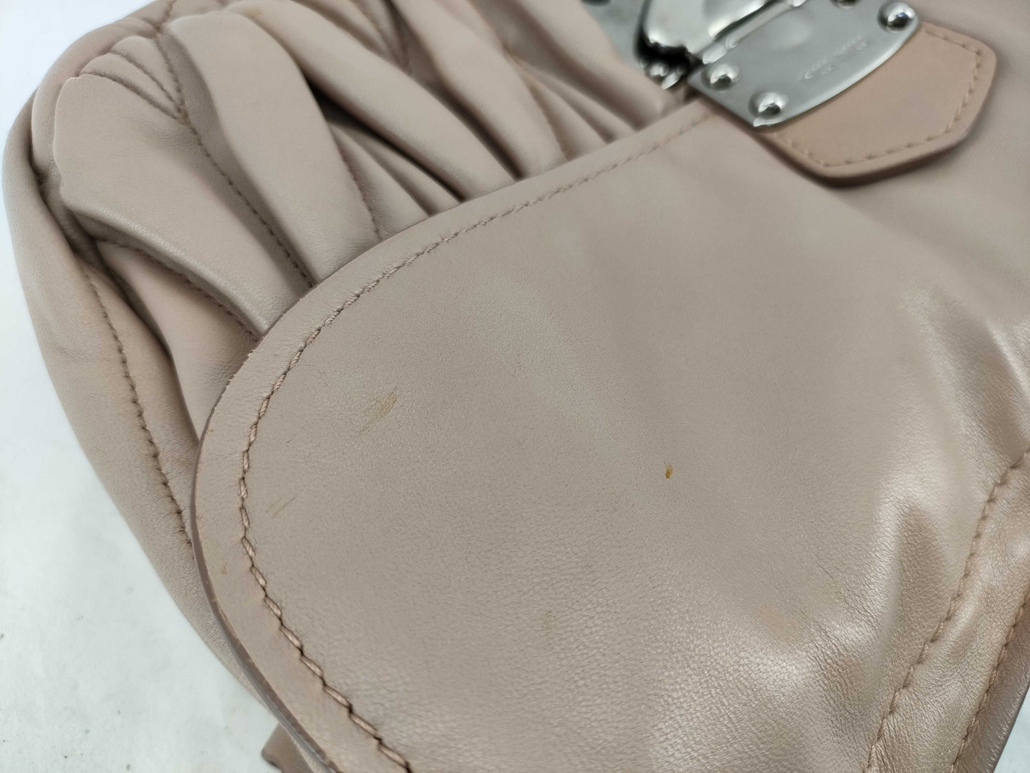 Miu Miu Chain Shoulder Bag Pink Shoulder Bag