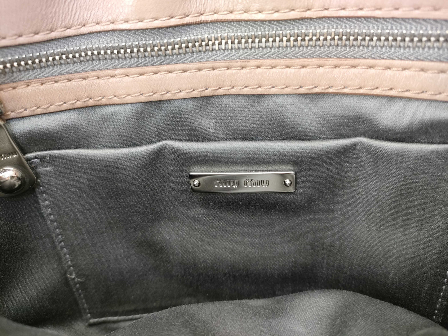 Miu Miu Chain Shoulder Bag Pink Shoulder Bag