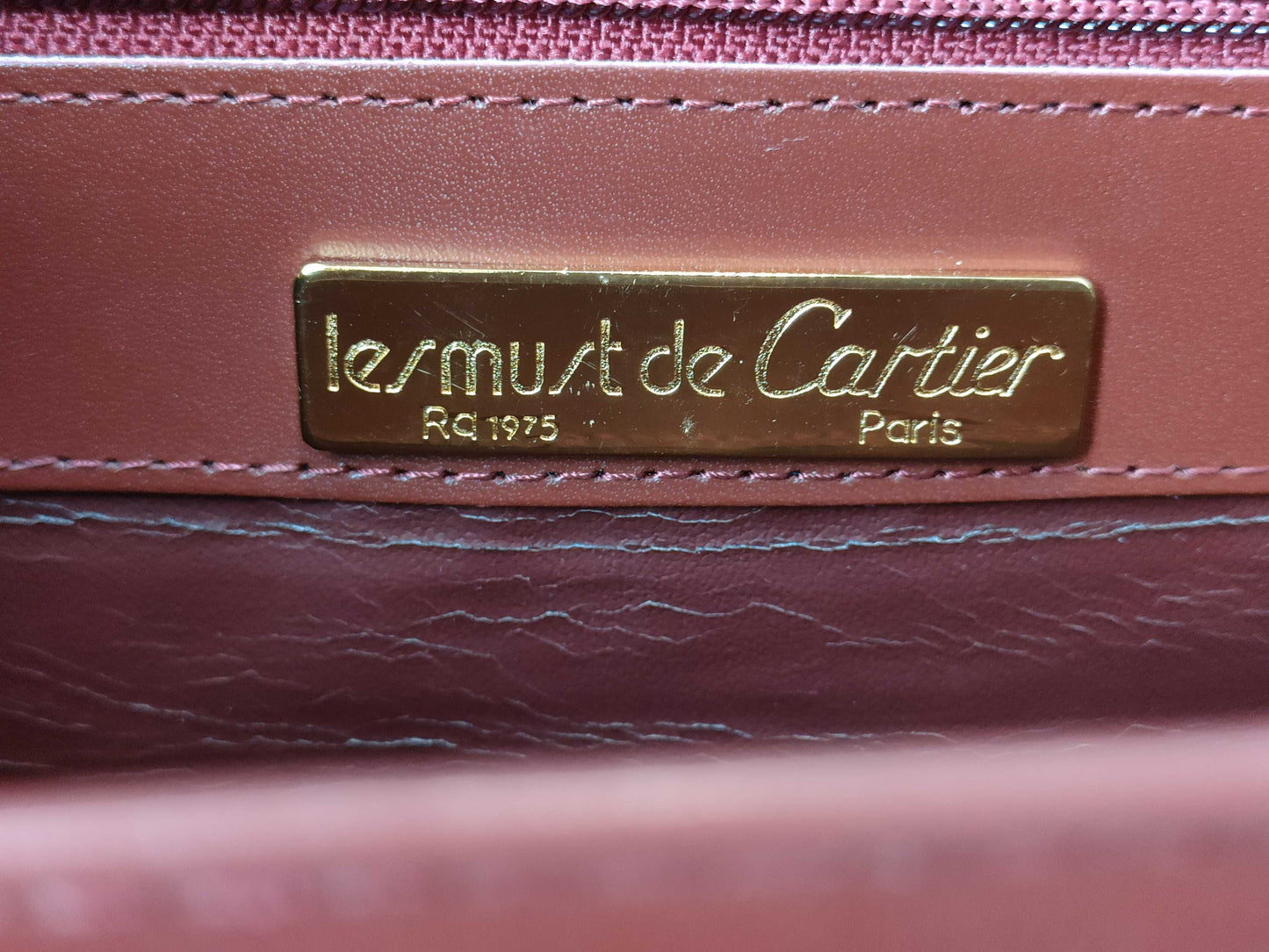 Cartier Must Must Shoulder Bag/Clutch Bag 2-Piece Clutch Bag
