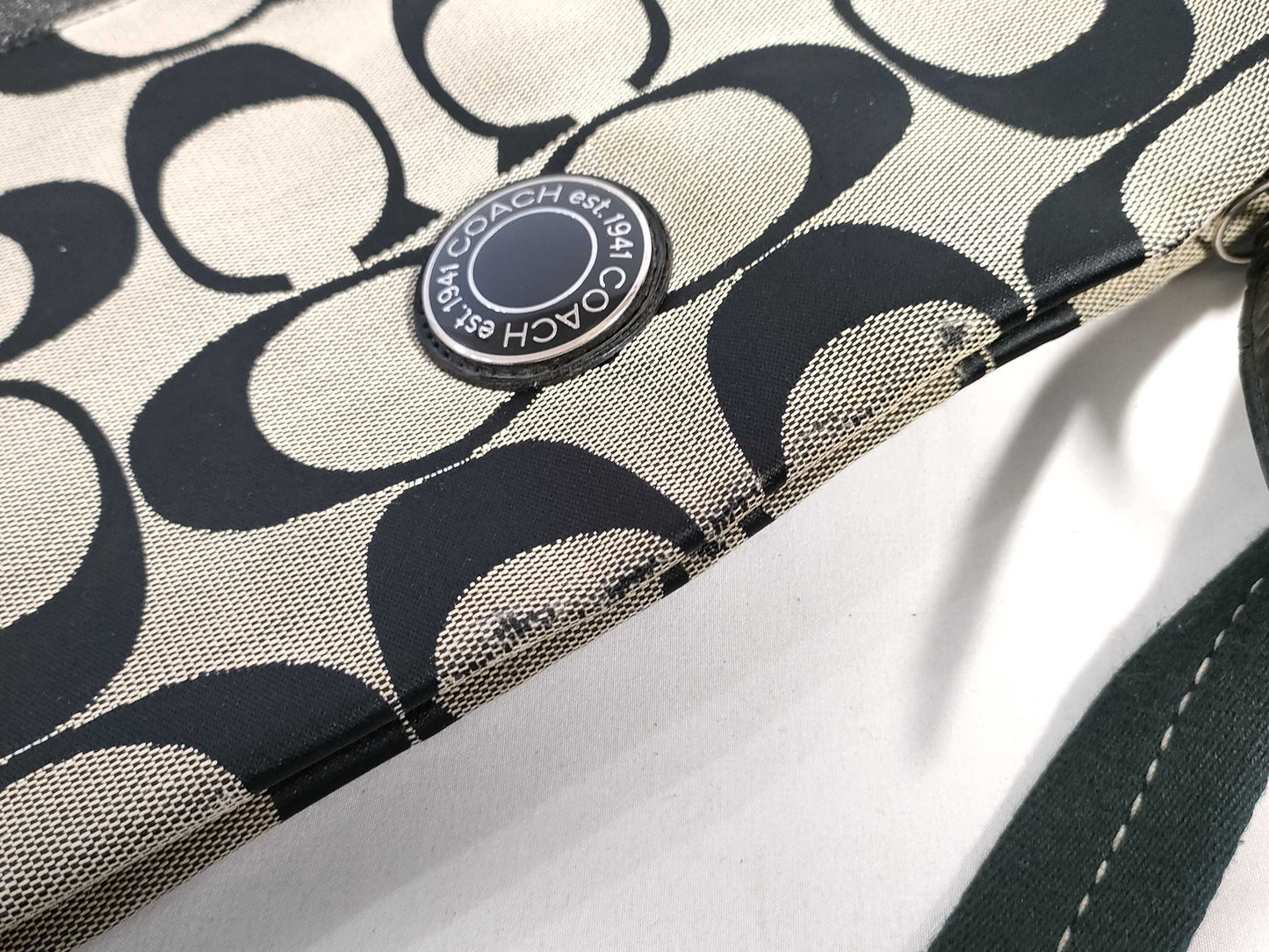 COACH Signature Shoulder Bag F14710/F19220 2-Piece Set Shoulder Bag