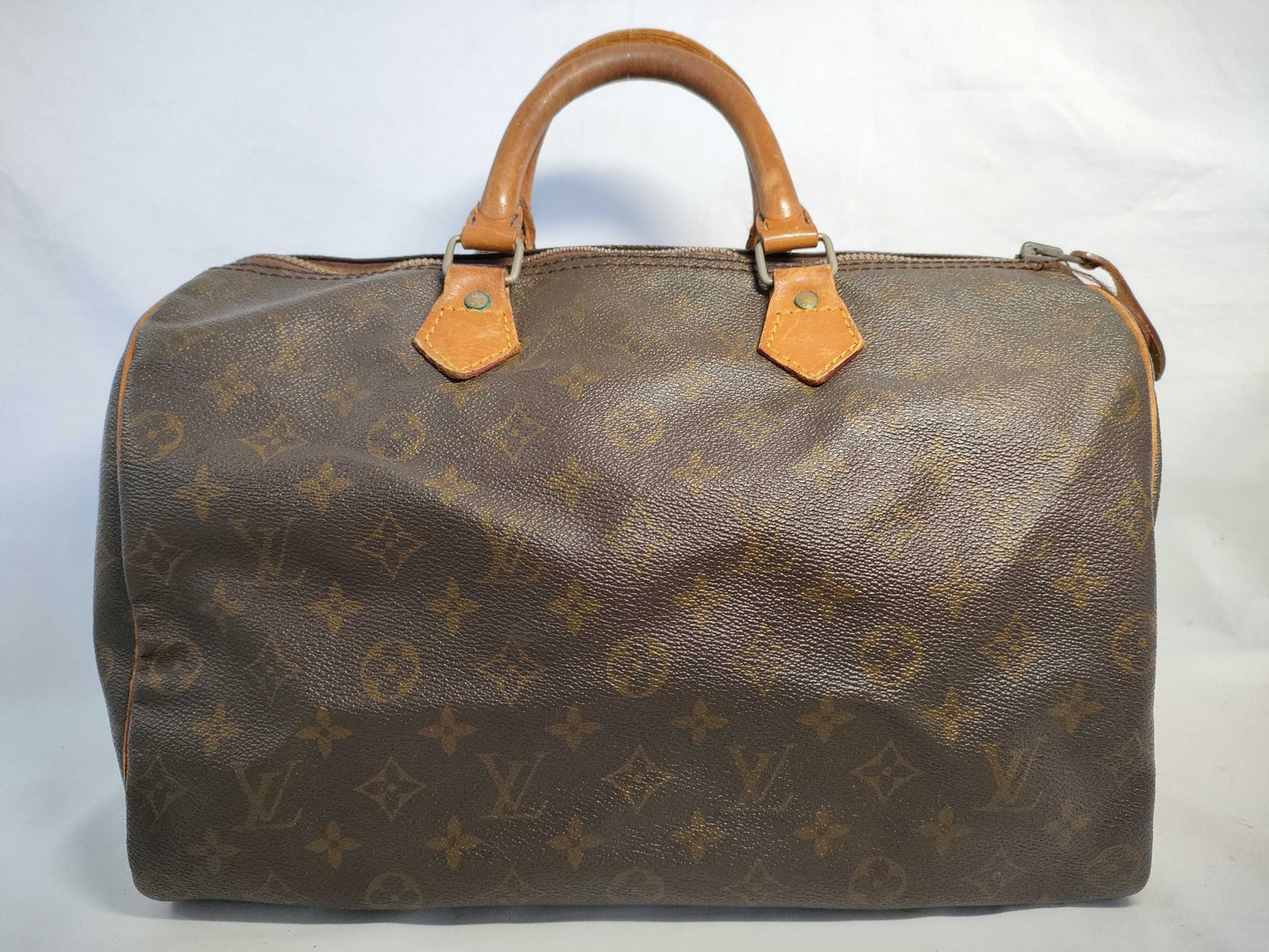 LOUIS VUITTON RFID Unavailable SA Monogram M41107 Speedy 35 Handbag